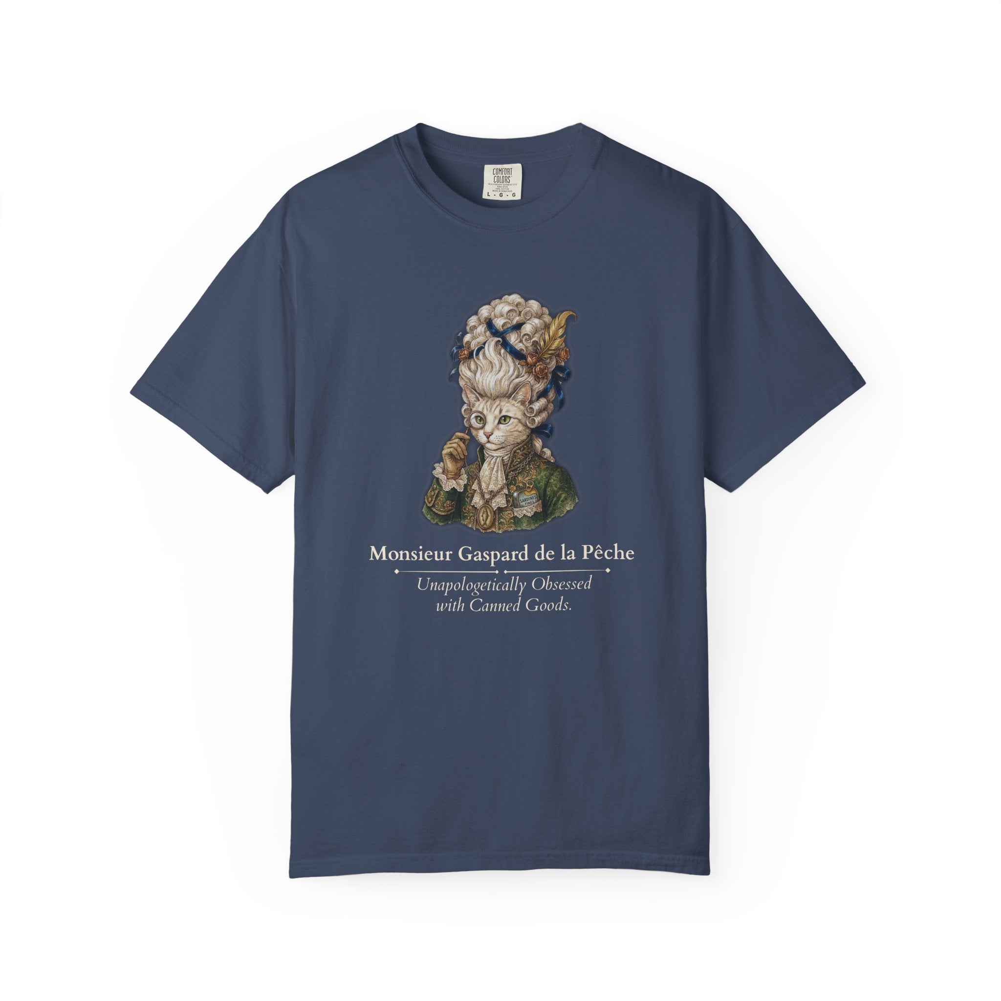 Monsieur Gaspard de la Pêche Vintage Graphic Tee