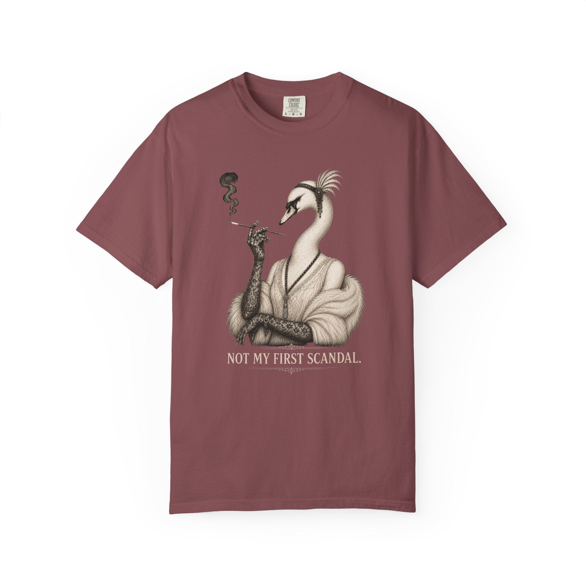 Not My First Scandal Tee | Swan Collection