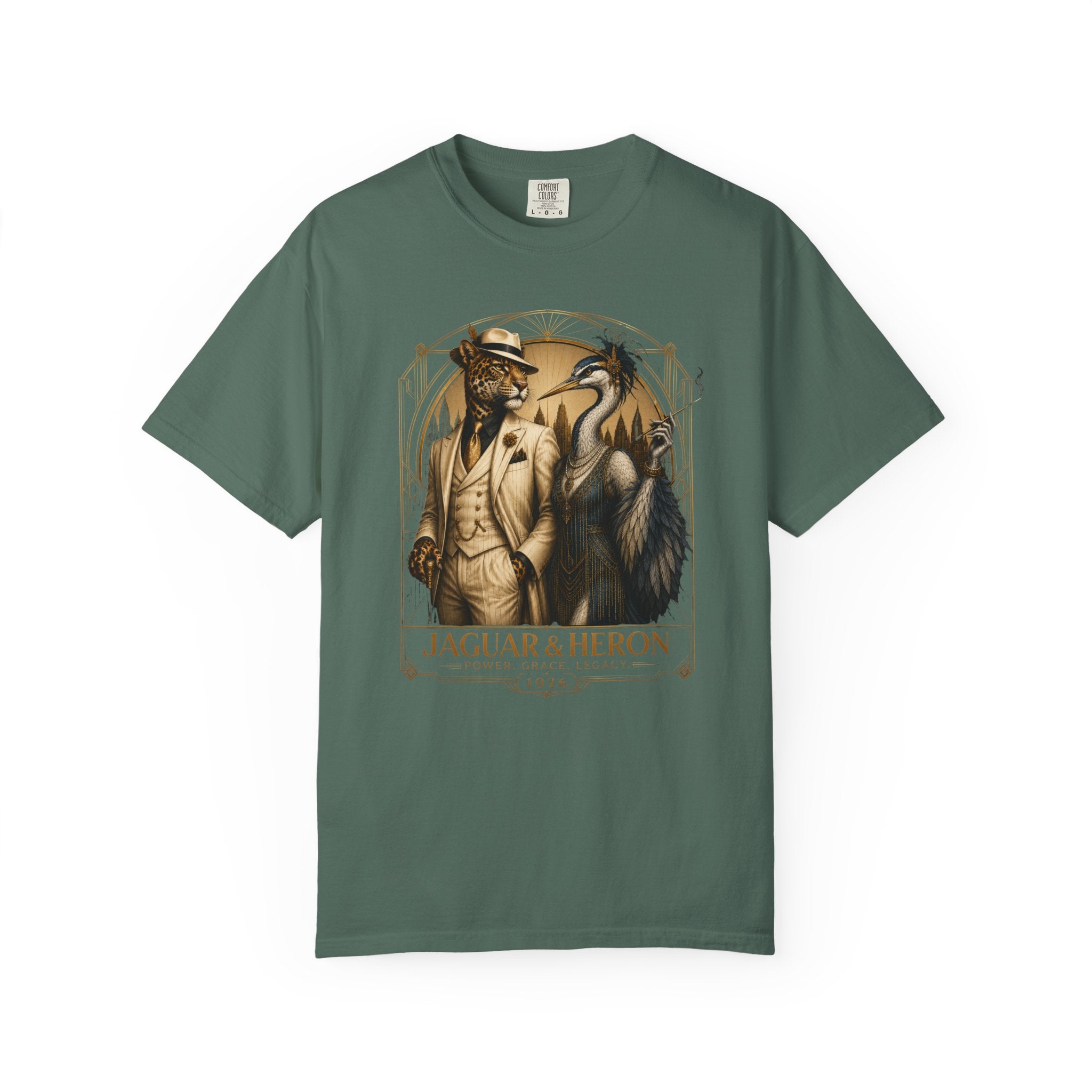 Jaguar & Heron Tee