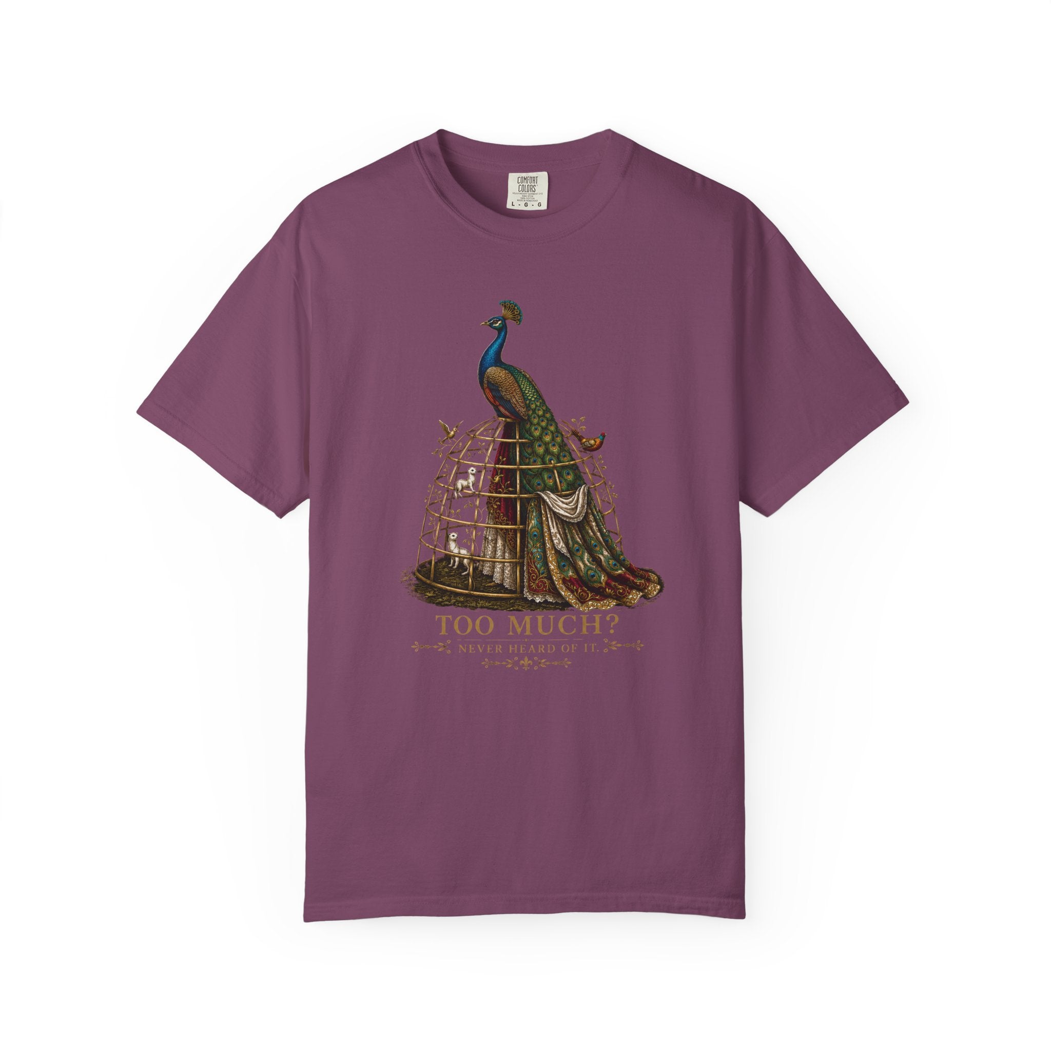 Too Much? Never Heard Of It. Vintage Graphic Tee