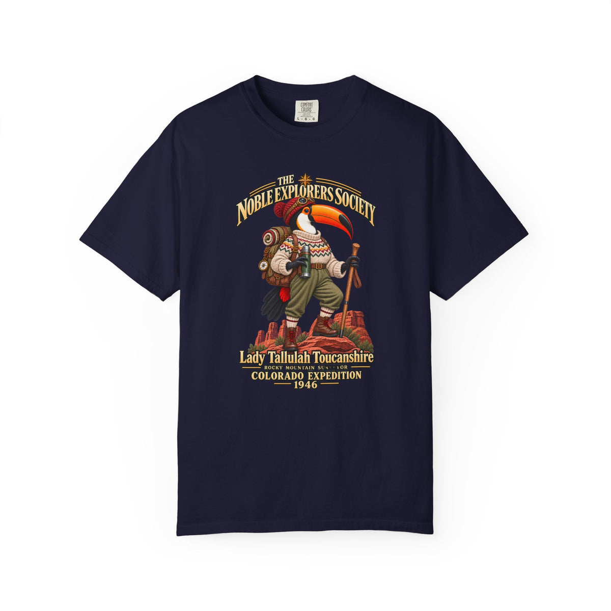 Lady Tallulah Toucan – Colorado Expedition Tee