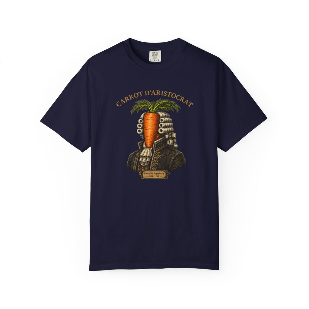 Carrot D'Aristocrat Vintage Graphic Tee | Rooted in Superiority