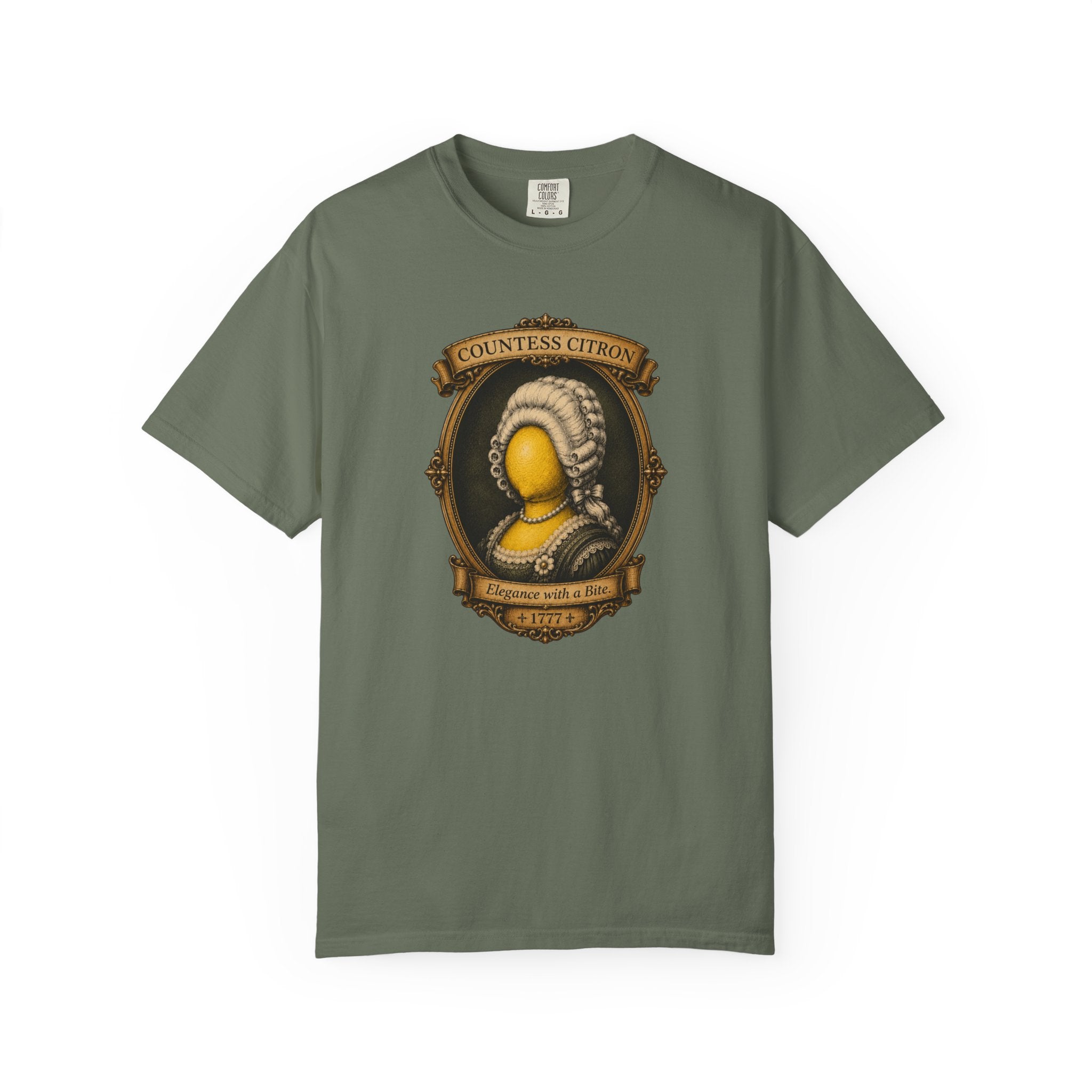 Countess Citron Vintage Graphic Tee | Est. 1777