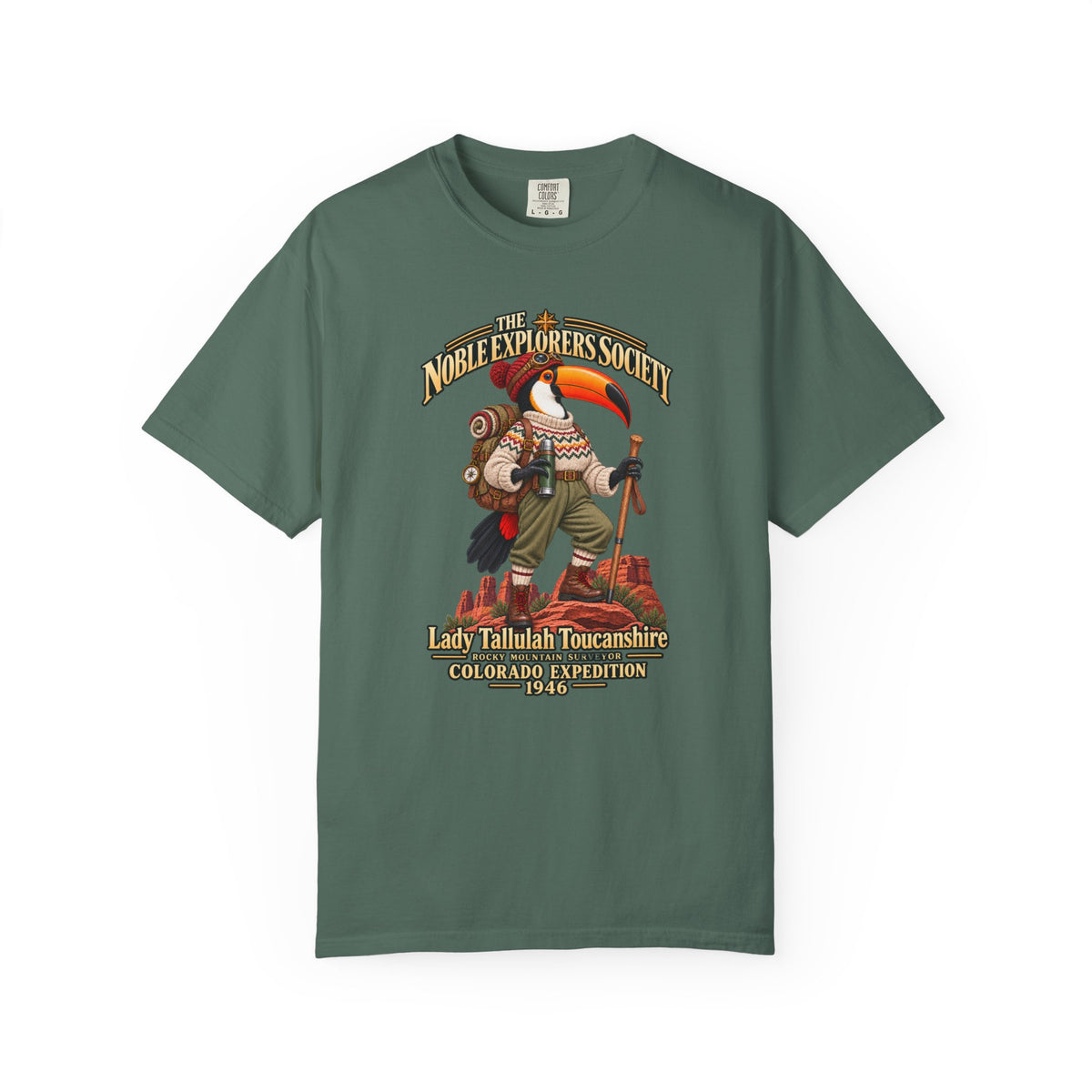 Lady Tallulah Toucan – Colorado Expedition Tee