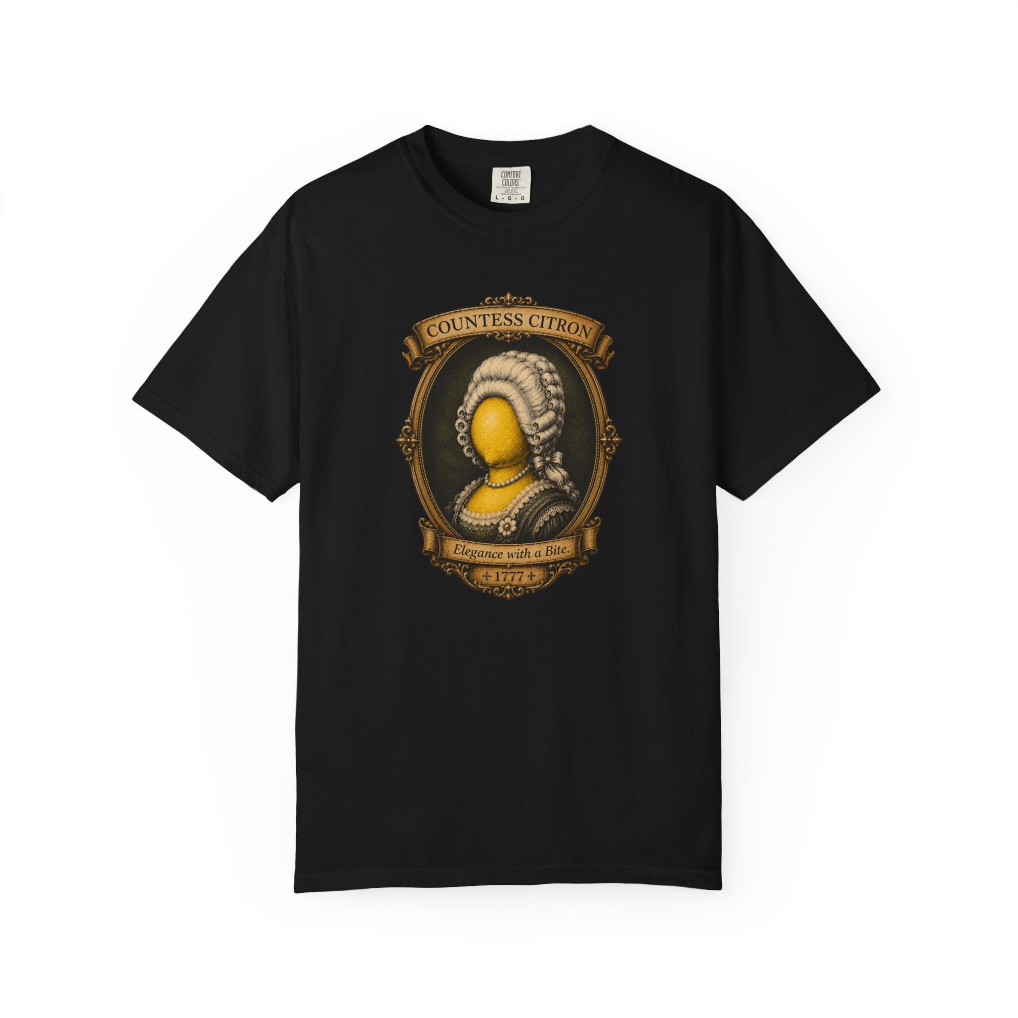 Countess Citron Vintage Graphic Tee | Est. 1777