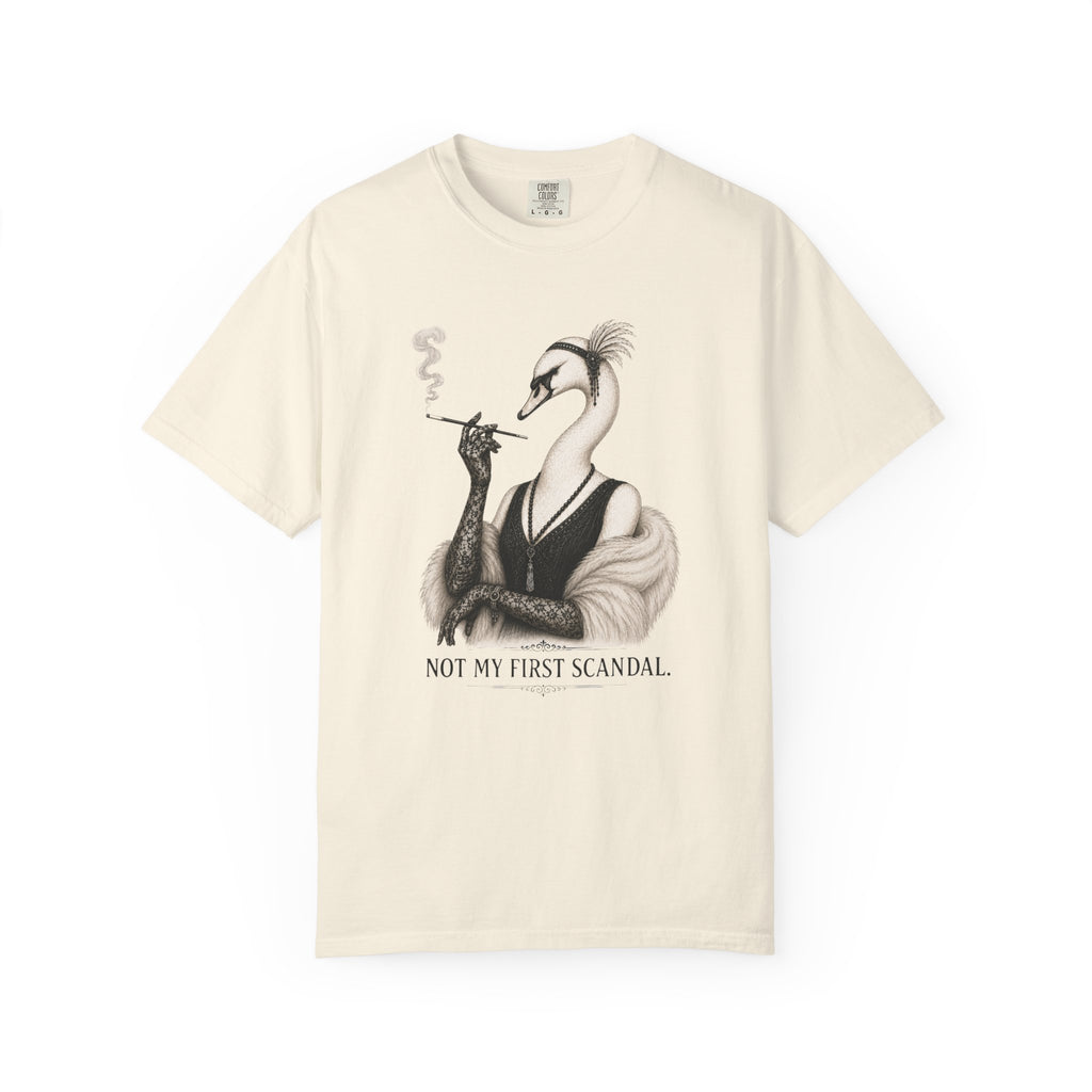 Not My First Scandal Tee | Swan Collection