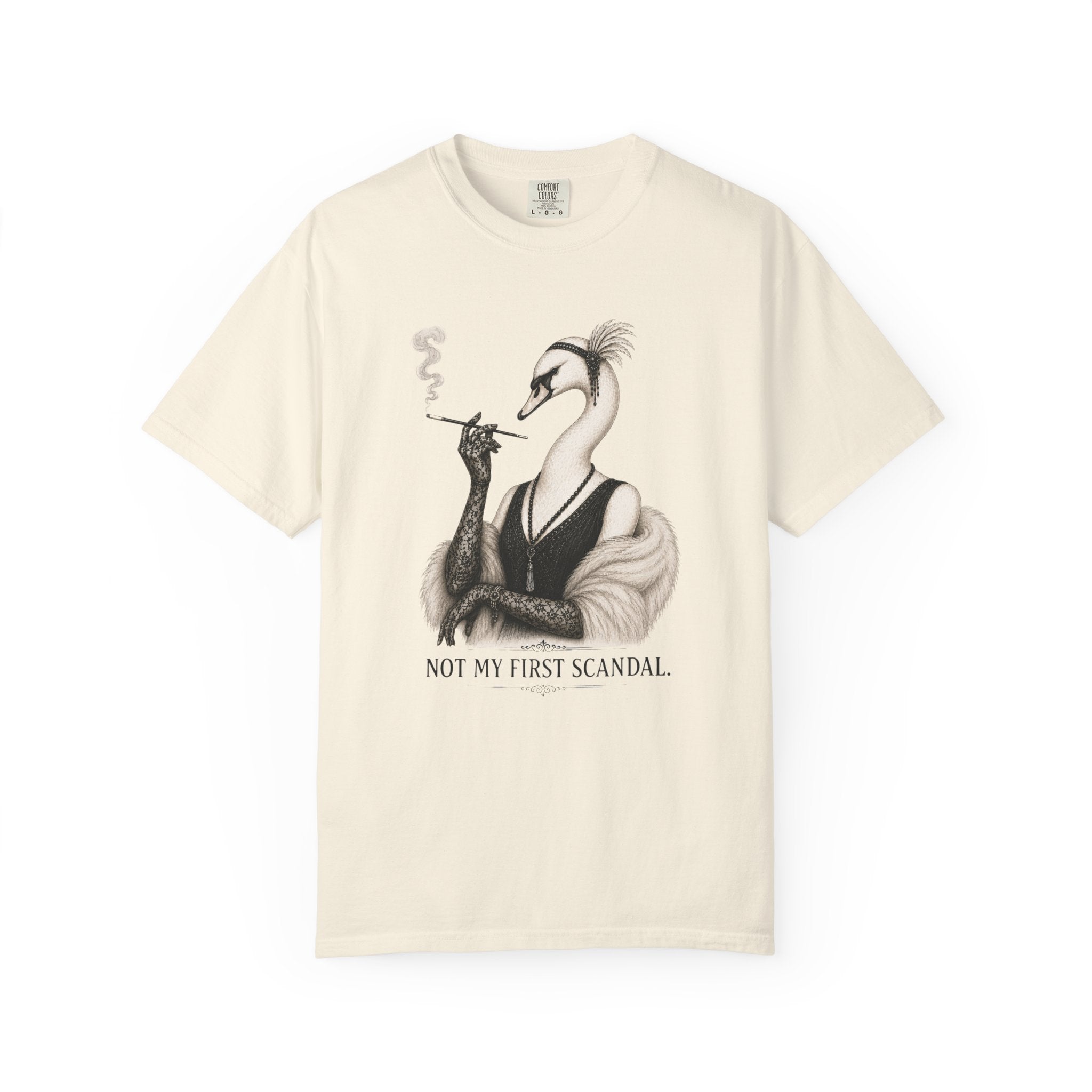 Not My First Scandal Tee | Swan Collection