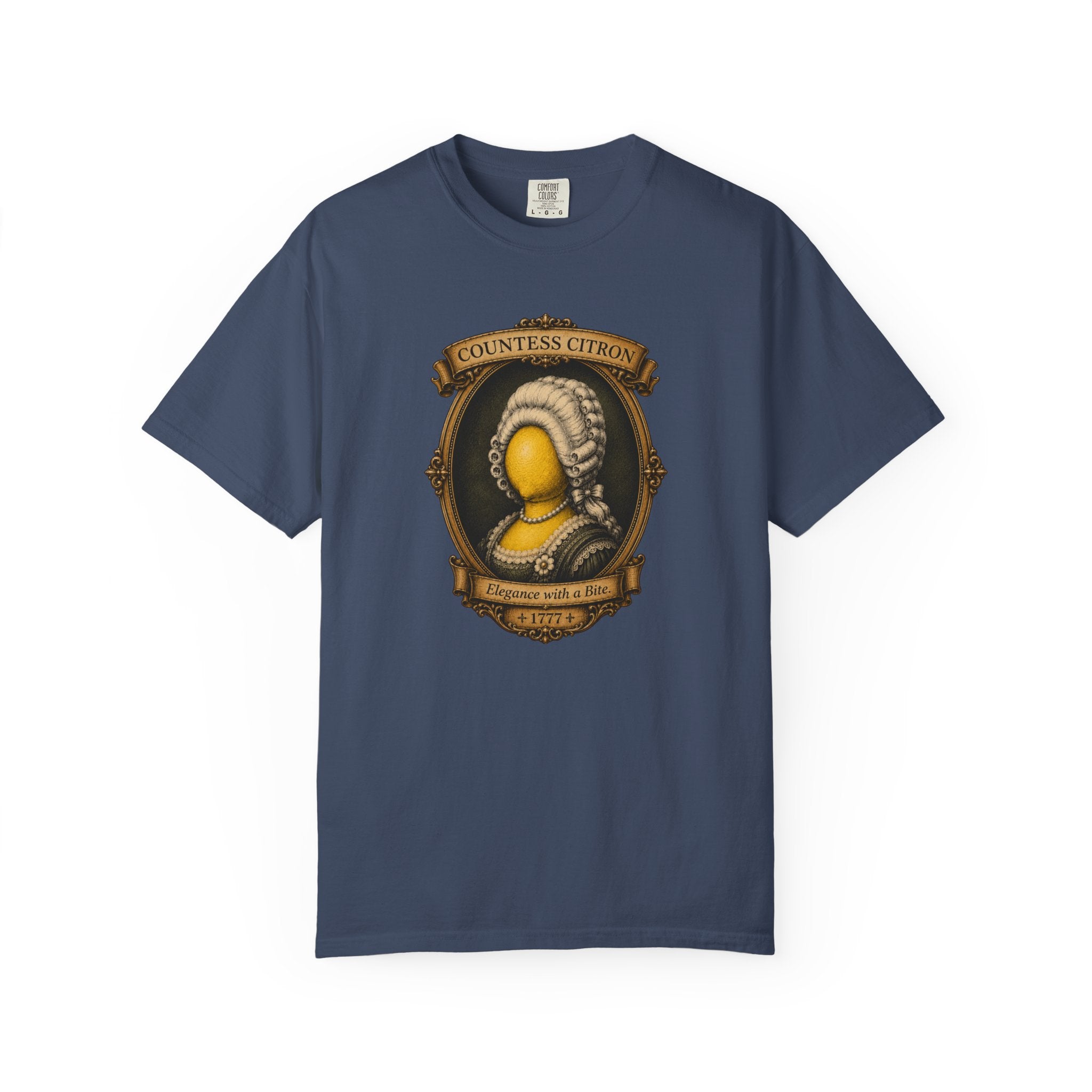Countess Citron Vintage Graphic Tee | Est. 1777