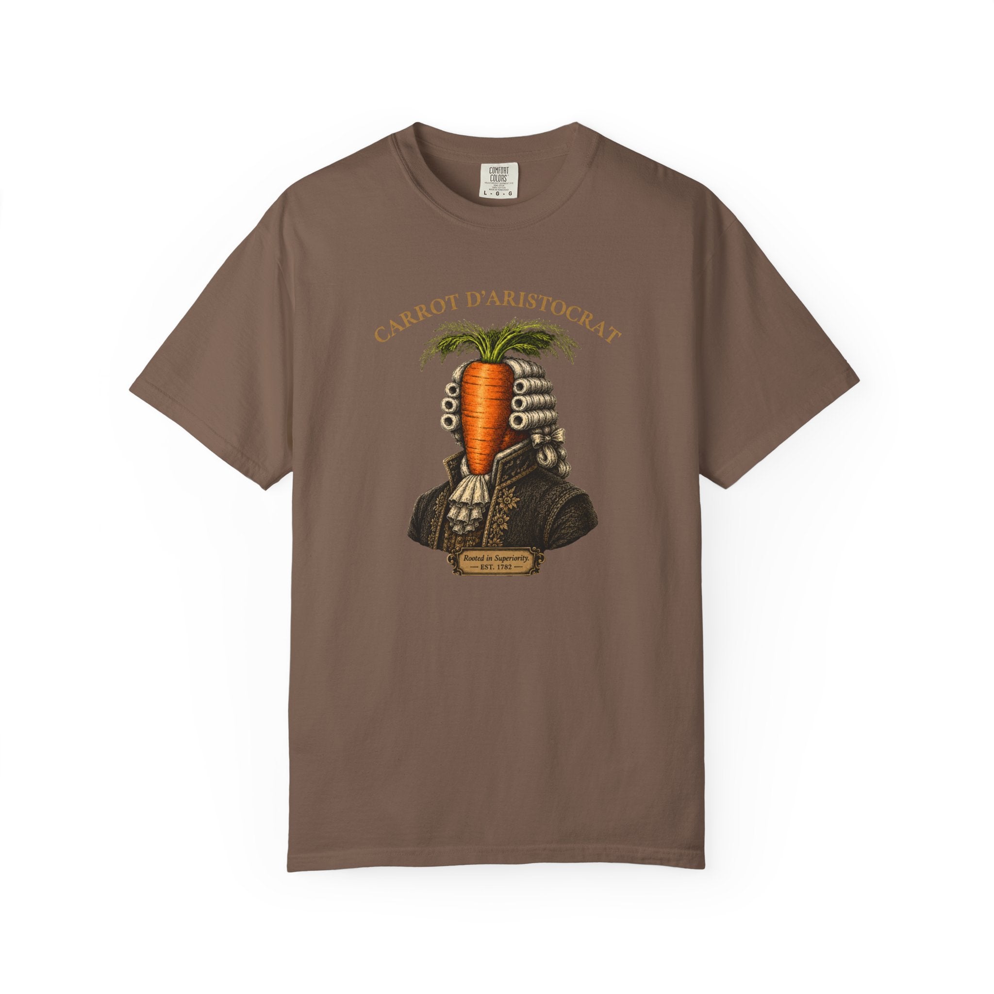 Carrot D'Aristocrat Vintage Graphic Tee | Rooted in Superiority
