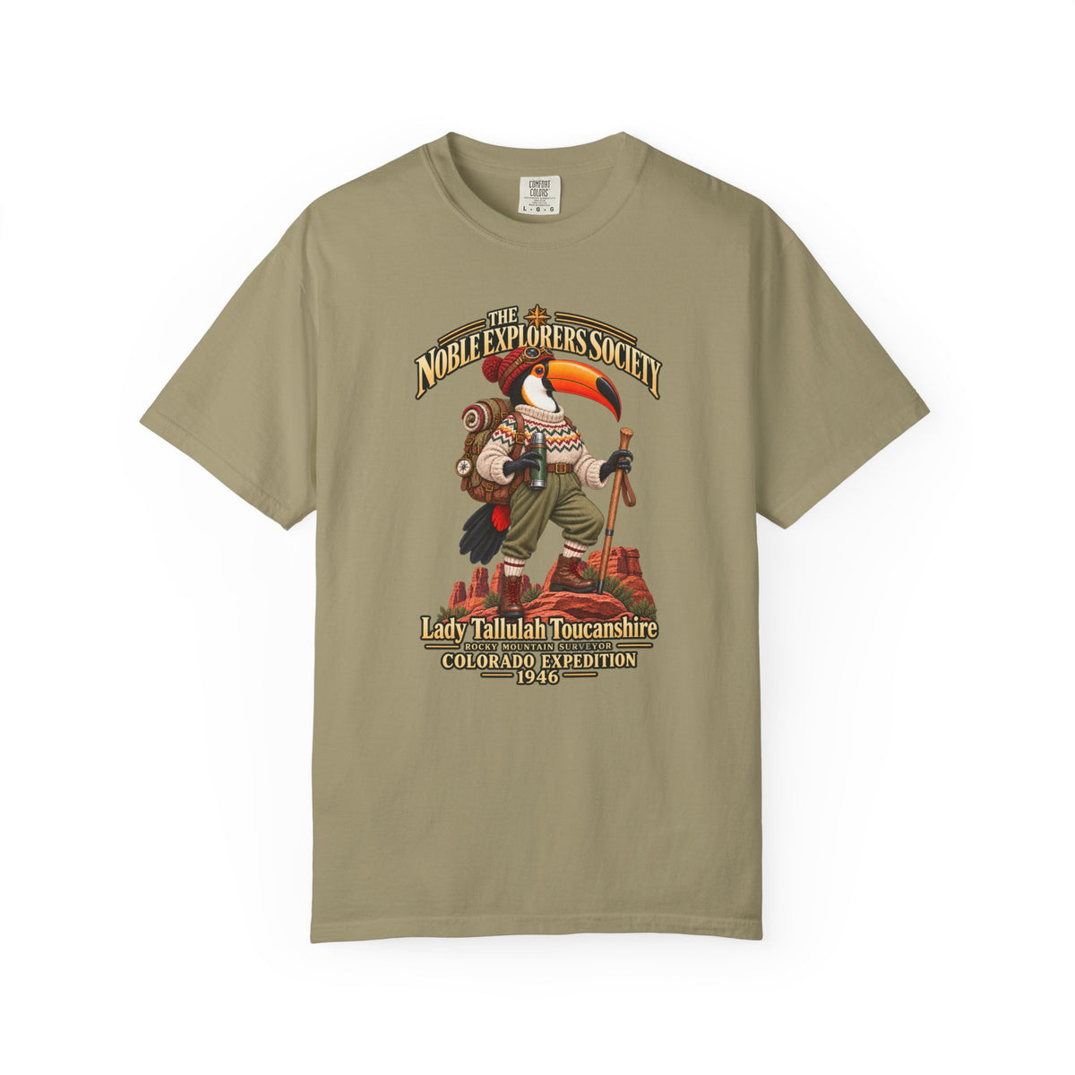 Lady Tallulah Toucan – Colorado Expedition Tee