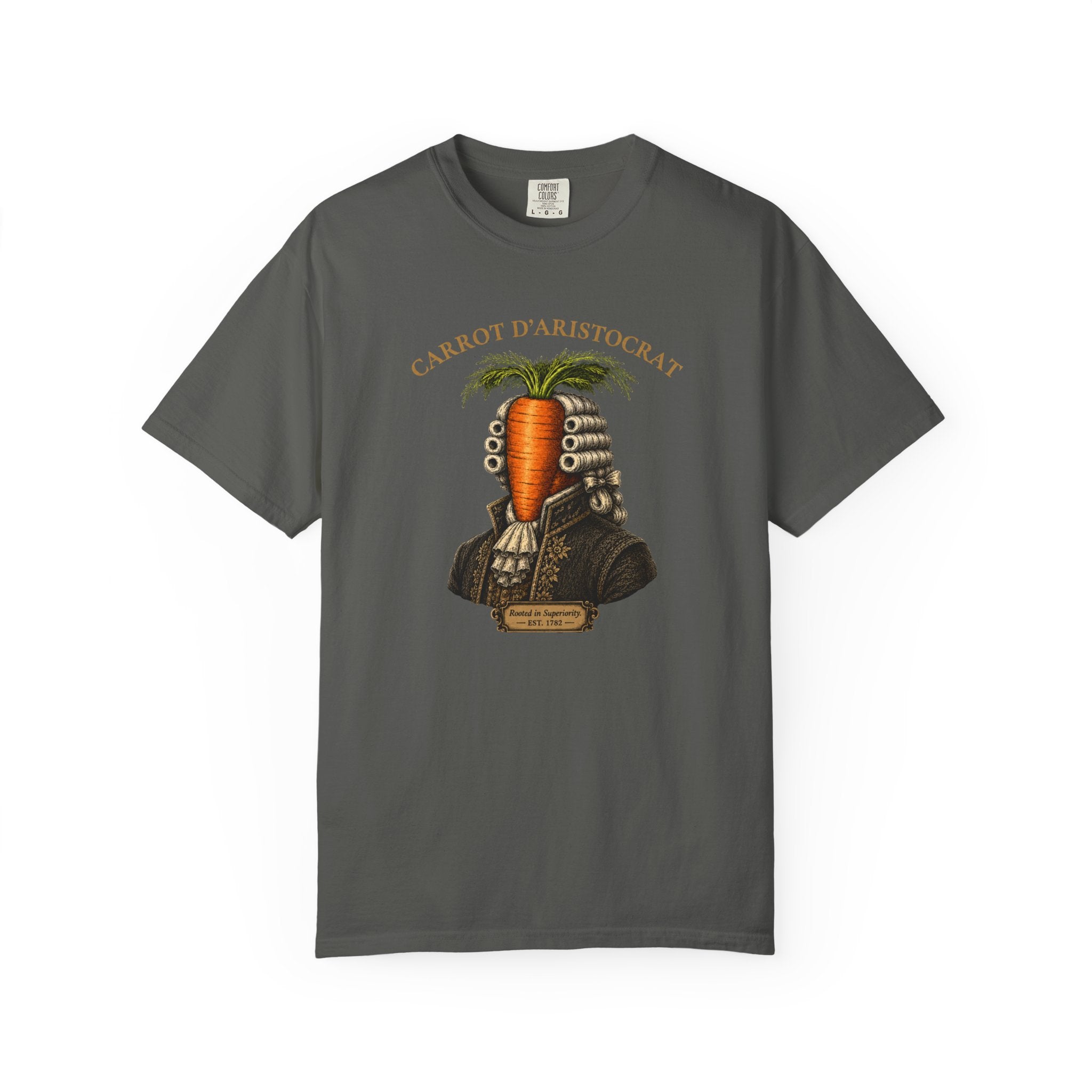 Carrot D'Aristocrat Vintage Graphic Tee | Rooted in Superiority