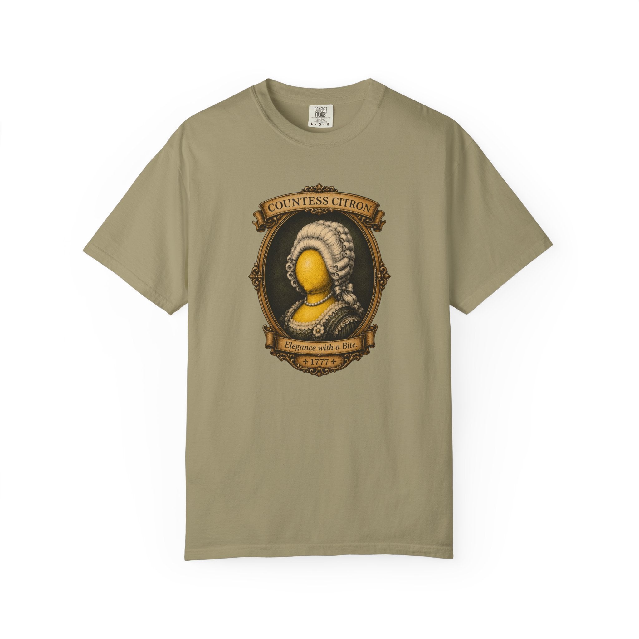 Countess Citron Vintage Graphic Tee | Est. 1777