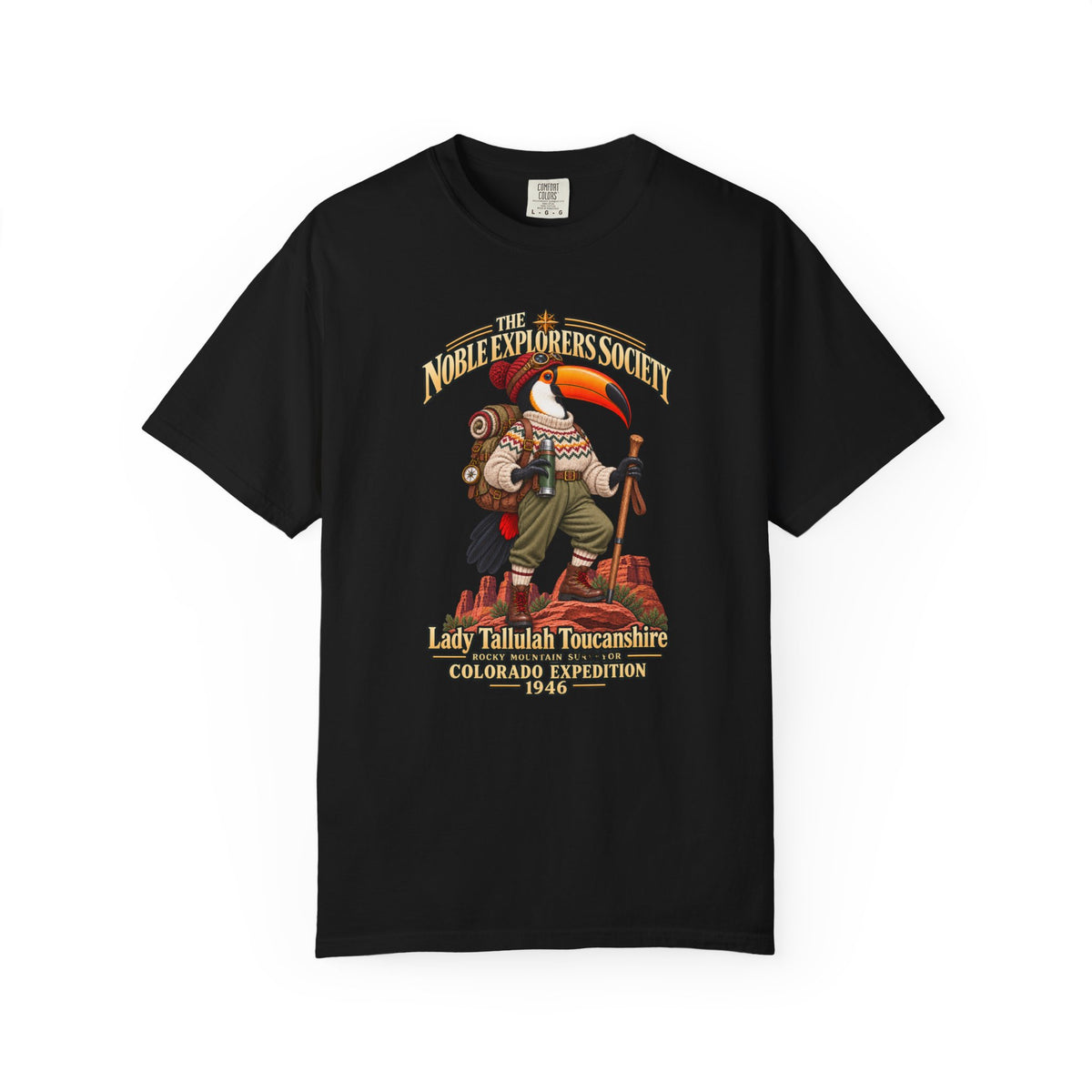 Lady Tallulah Toucan – Colorado Expedition Tee