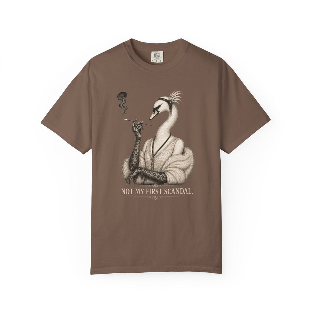 Not My First Scandal Tee | Swan Collection