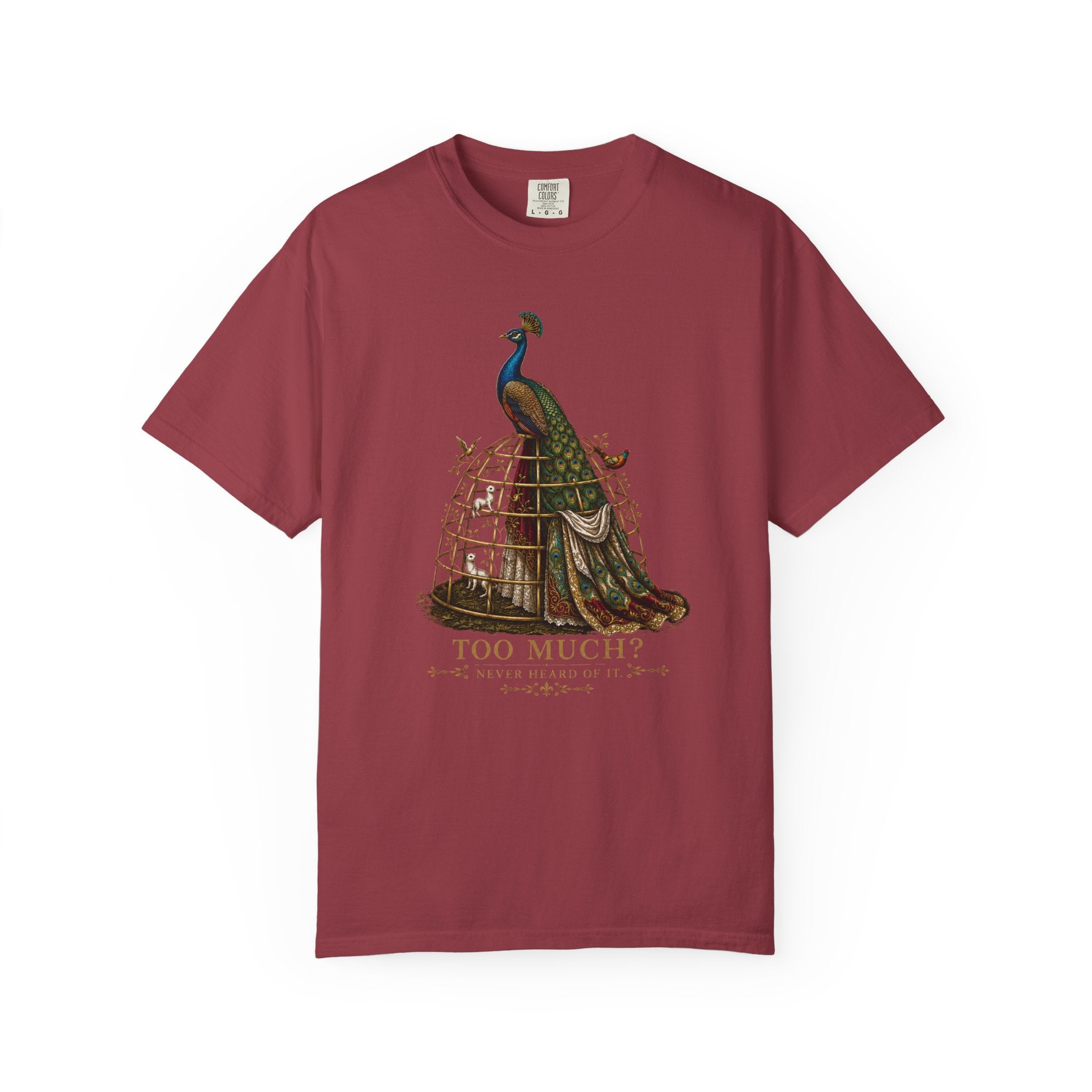 Too Much? Never Heard Of It. Vintage Graphic Tee