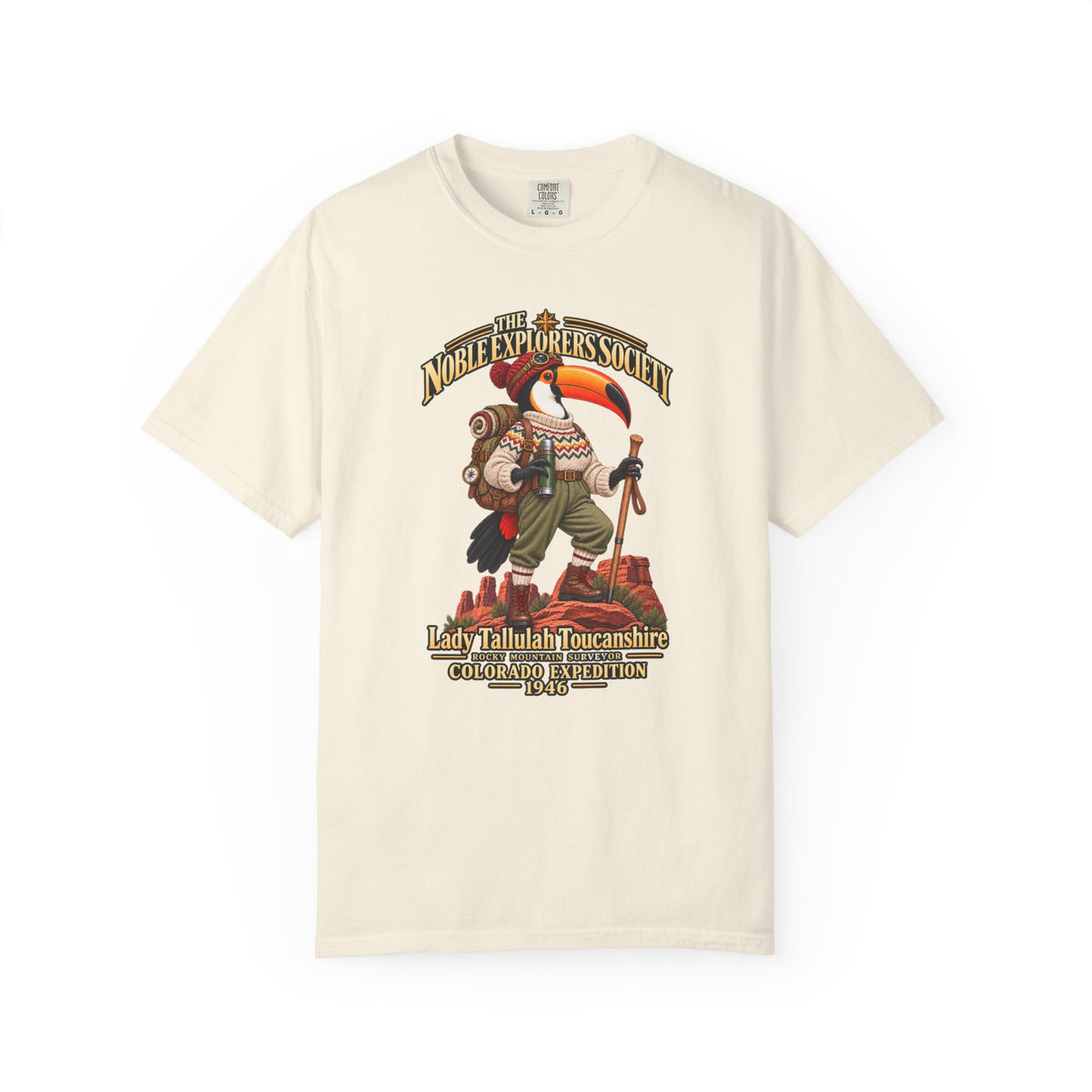Lady Tallulah Toucan – Colorado Expedition Tee