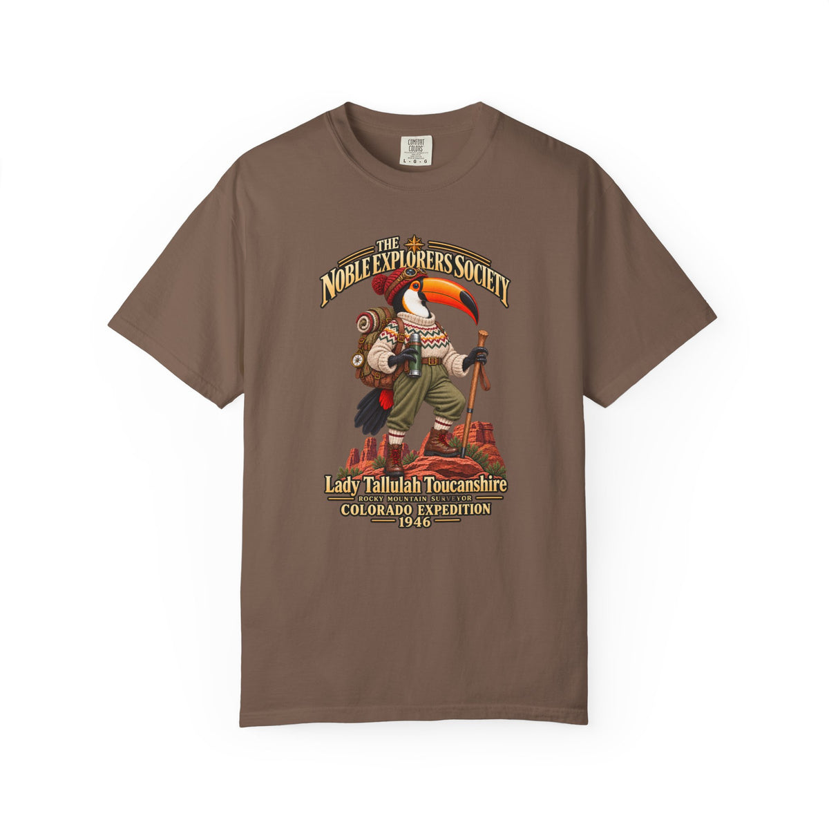 Lady Tallulah Toucan – Colorado Expedition Tee
