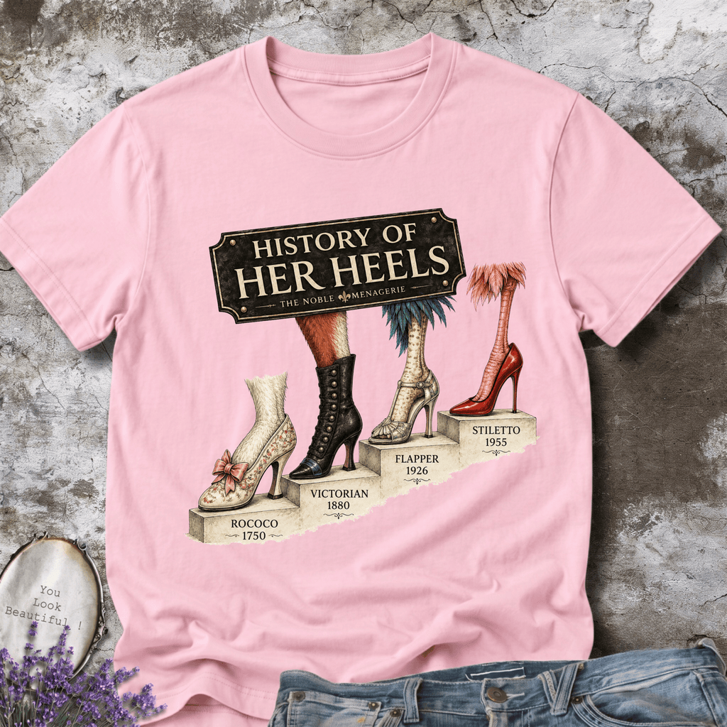 History of Heels Her Heels Tee