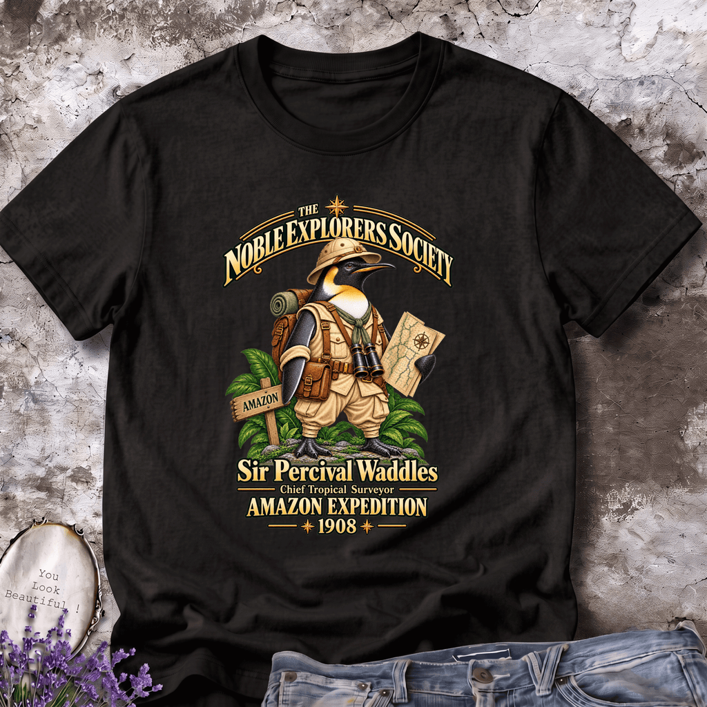 Sir Percival Waddles – Amazon Expedition Tee  Tags