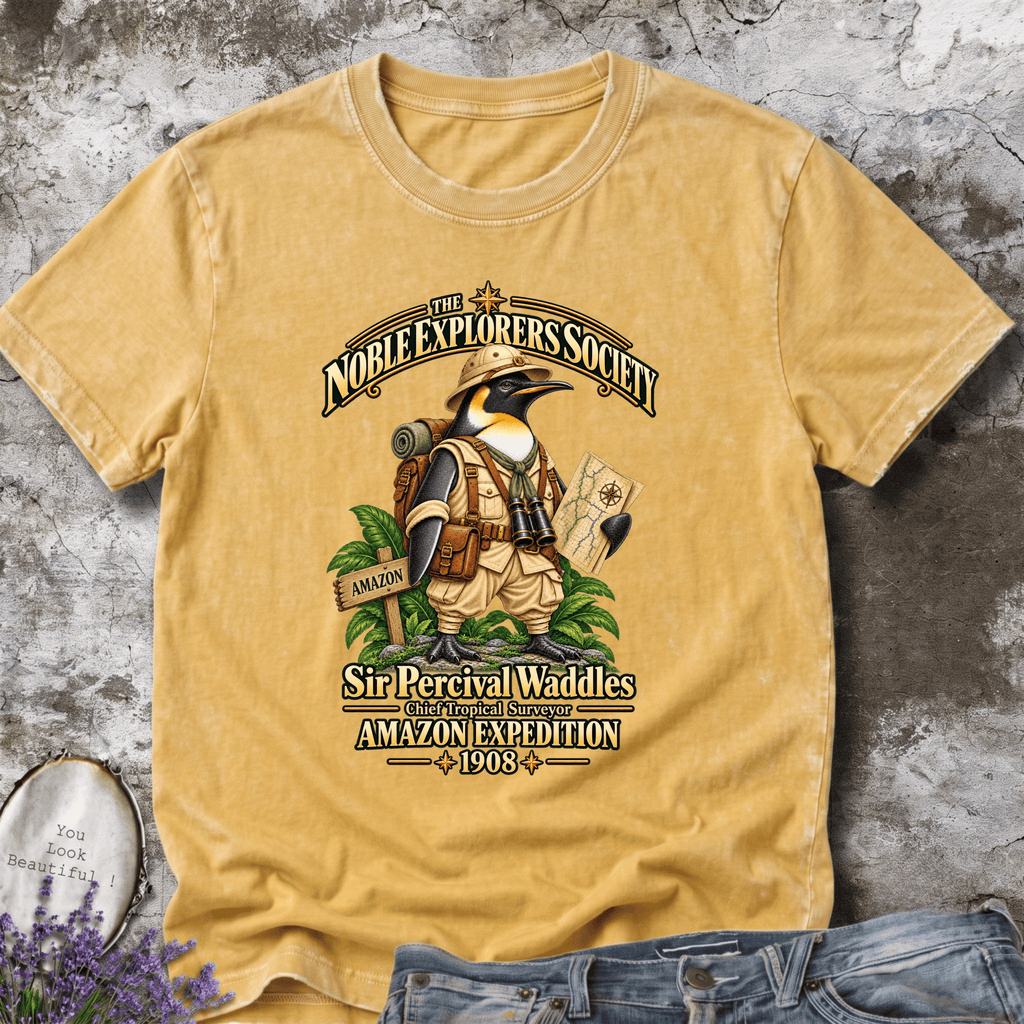 Sir Percival Waddles – Amazon Expedition Tee  Tags