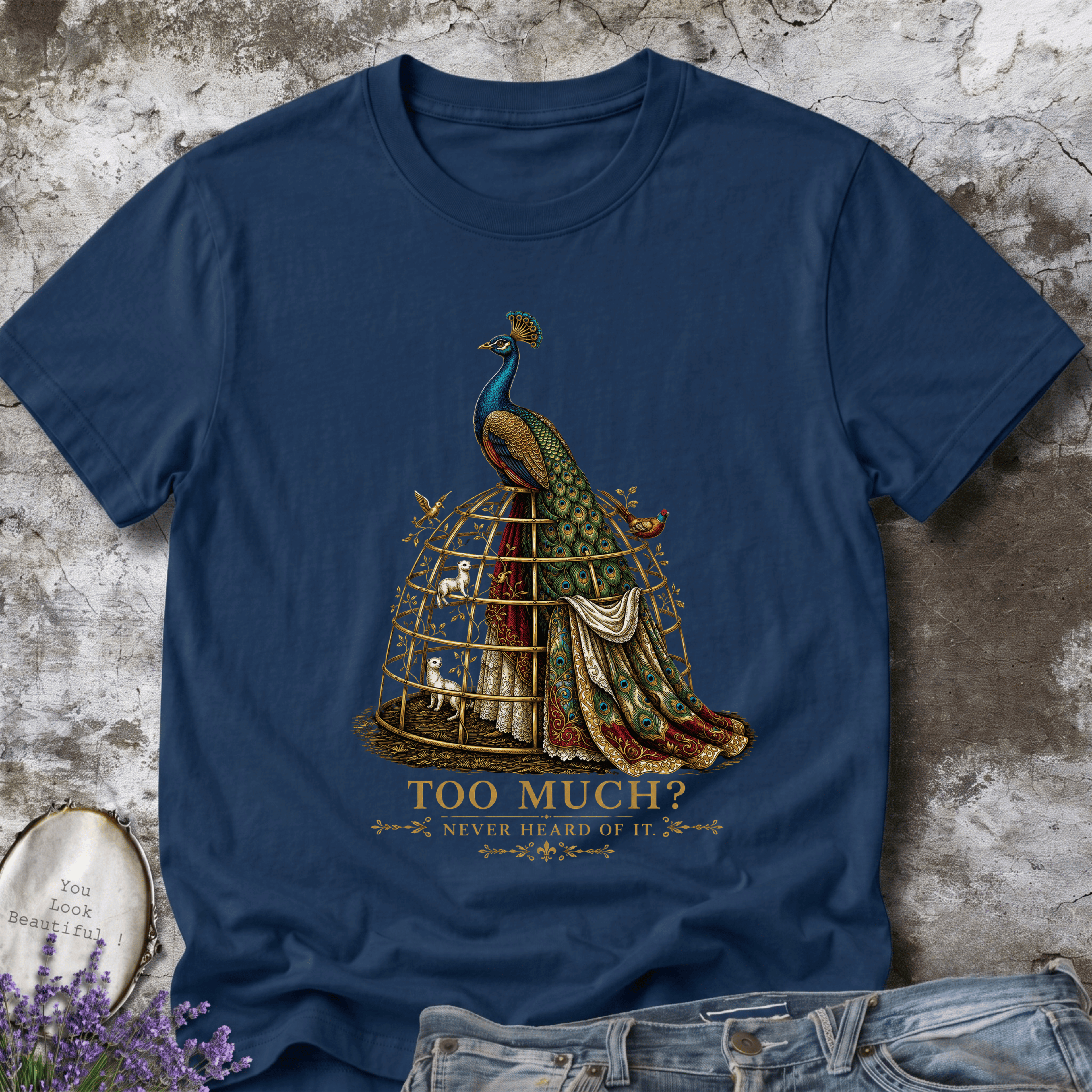 Too Much? Never Heard Of It. Vintage Graphic Tee