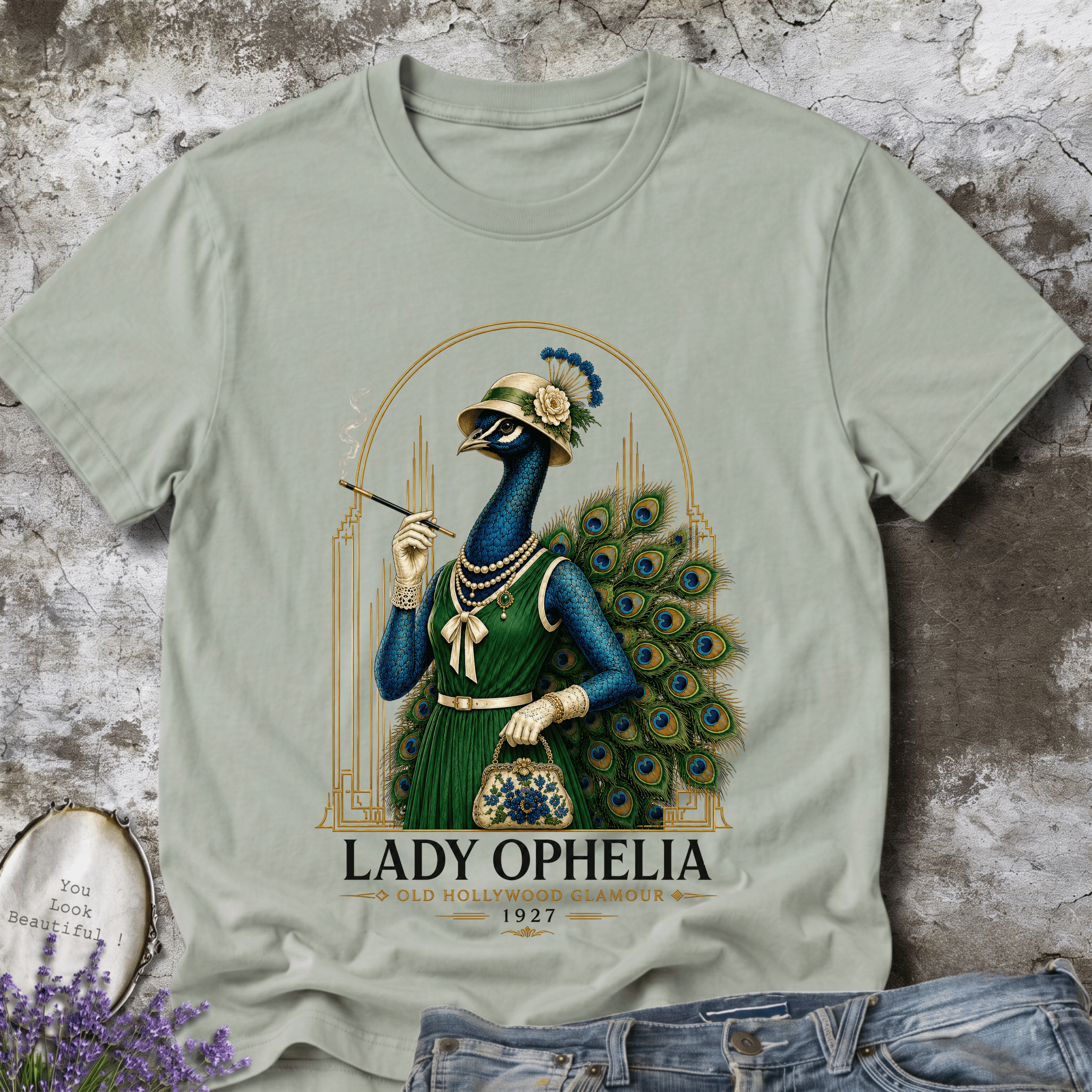 Lady Ophelia Noir Tee