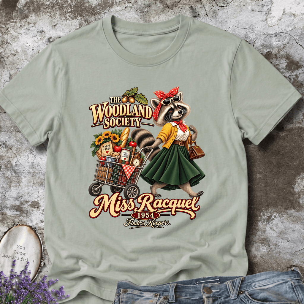 Miss Racquell Raccoon Tee