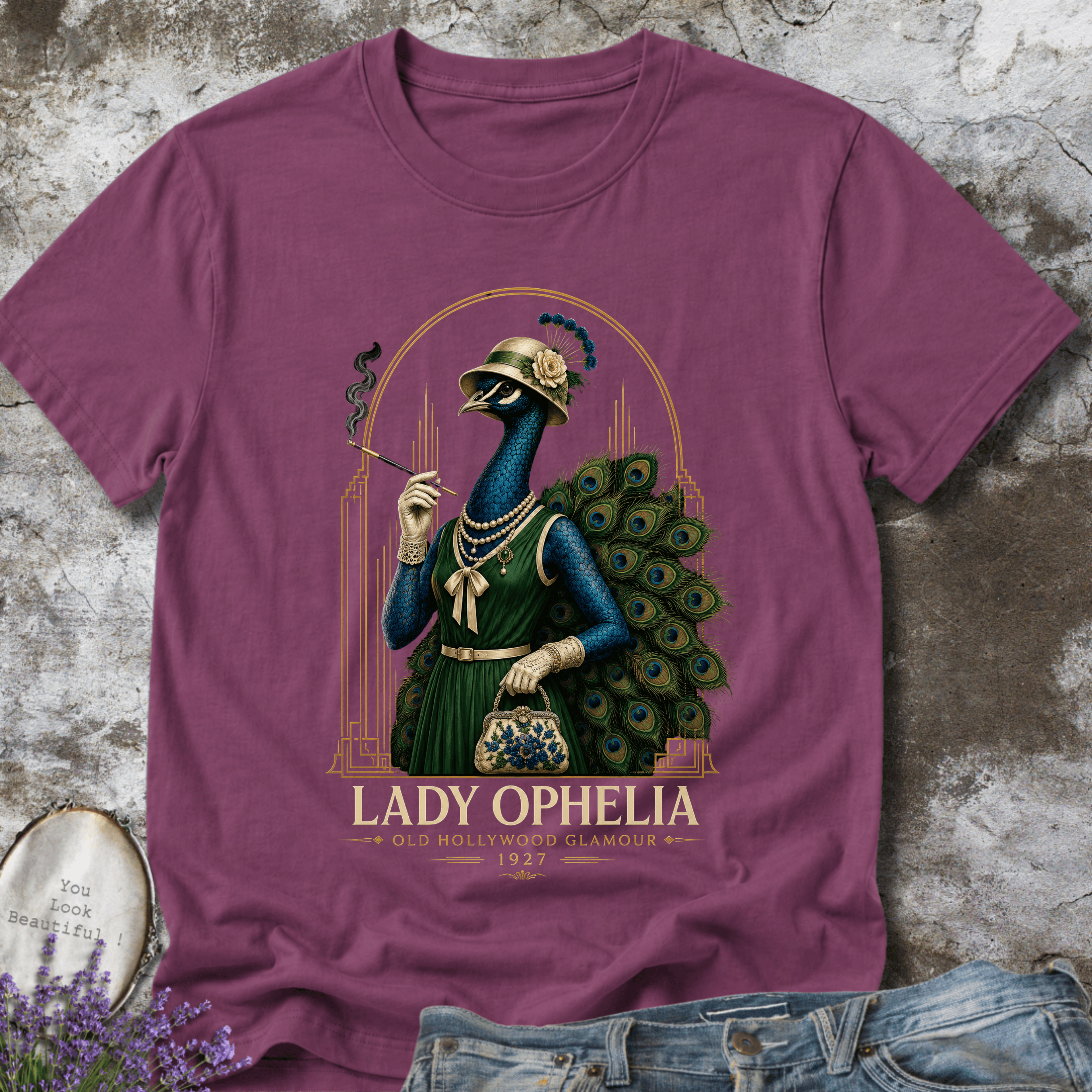 Lady Ophelia Noir Tee