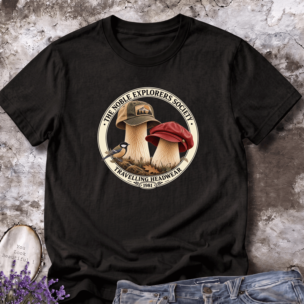 1981 Travelling Headwear Mushroom Tee