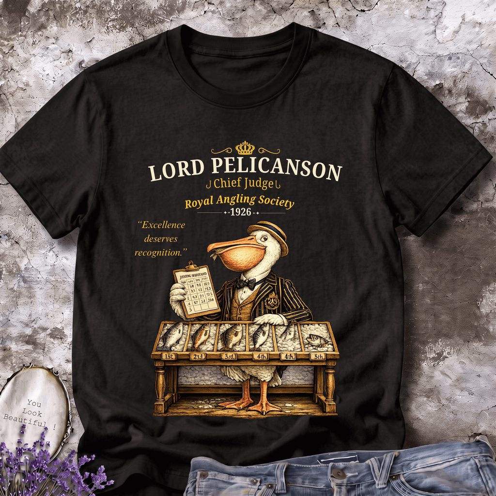 Lord Pelicanson Tee – Chief Judge of the Royal Angling Society