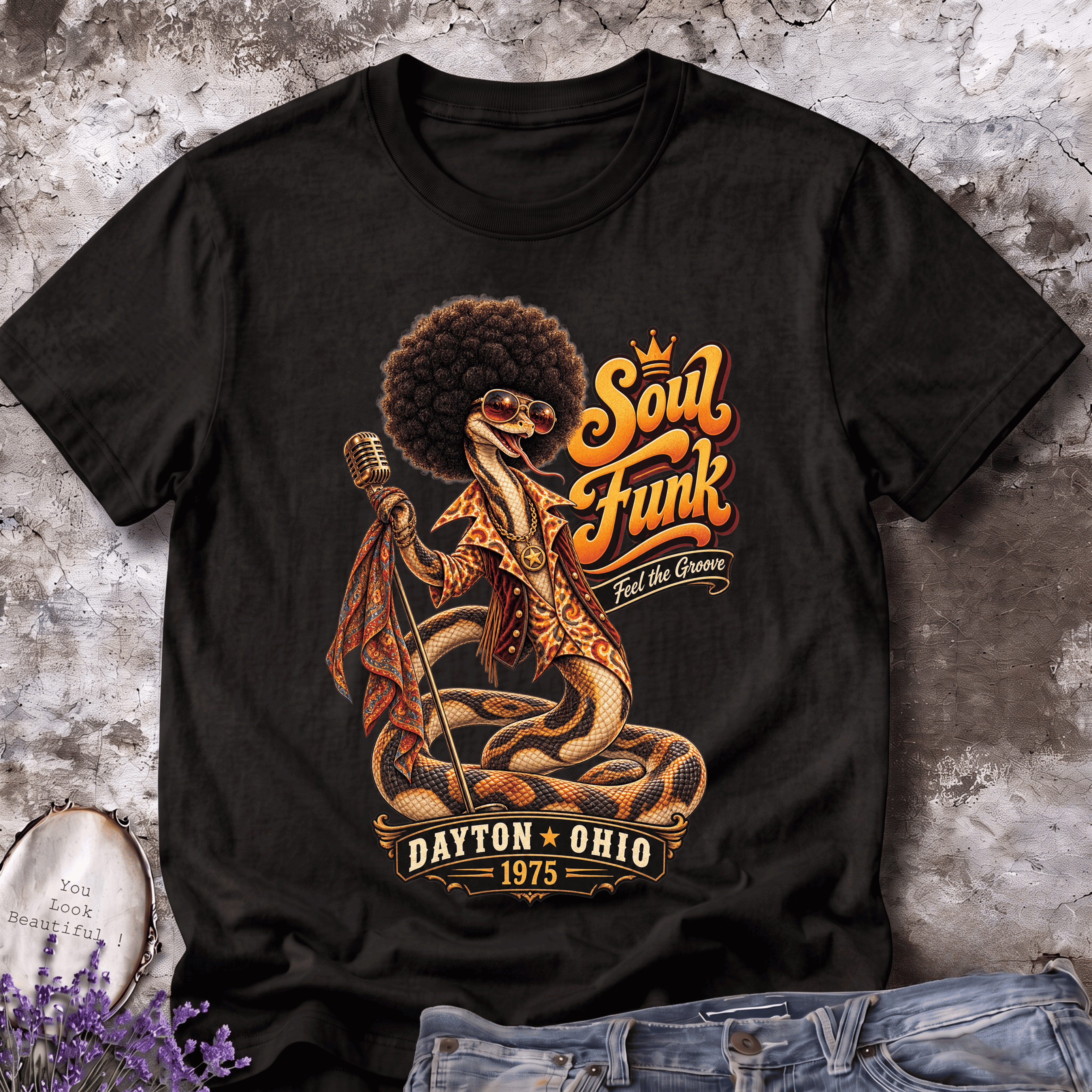 Soul Funk Snake – 1975 Groove Tee