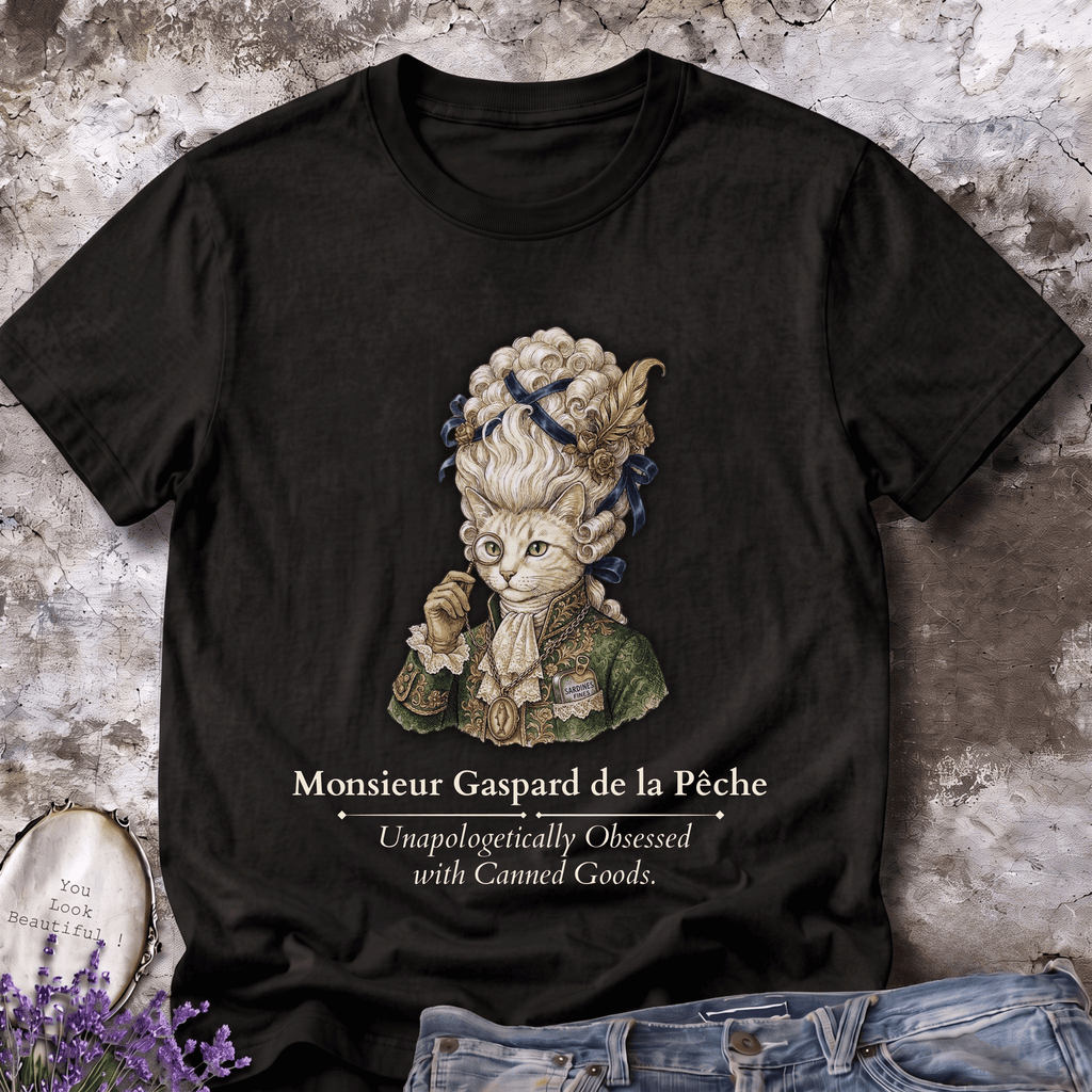 Monsieur Gaspard de la Pêche Vintage Graphic Tee