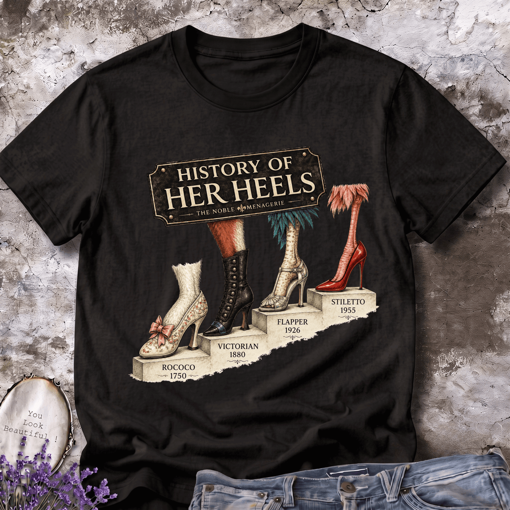 History of Heels Her Heels Tee
