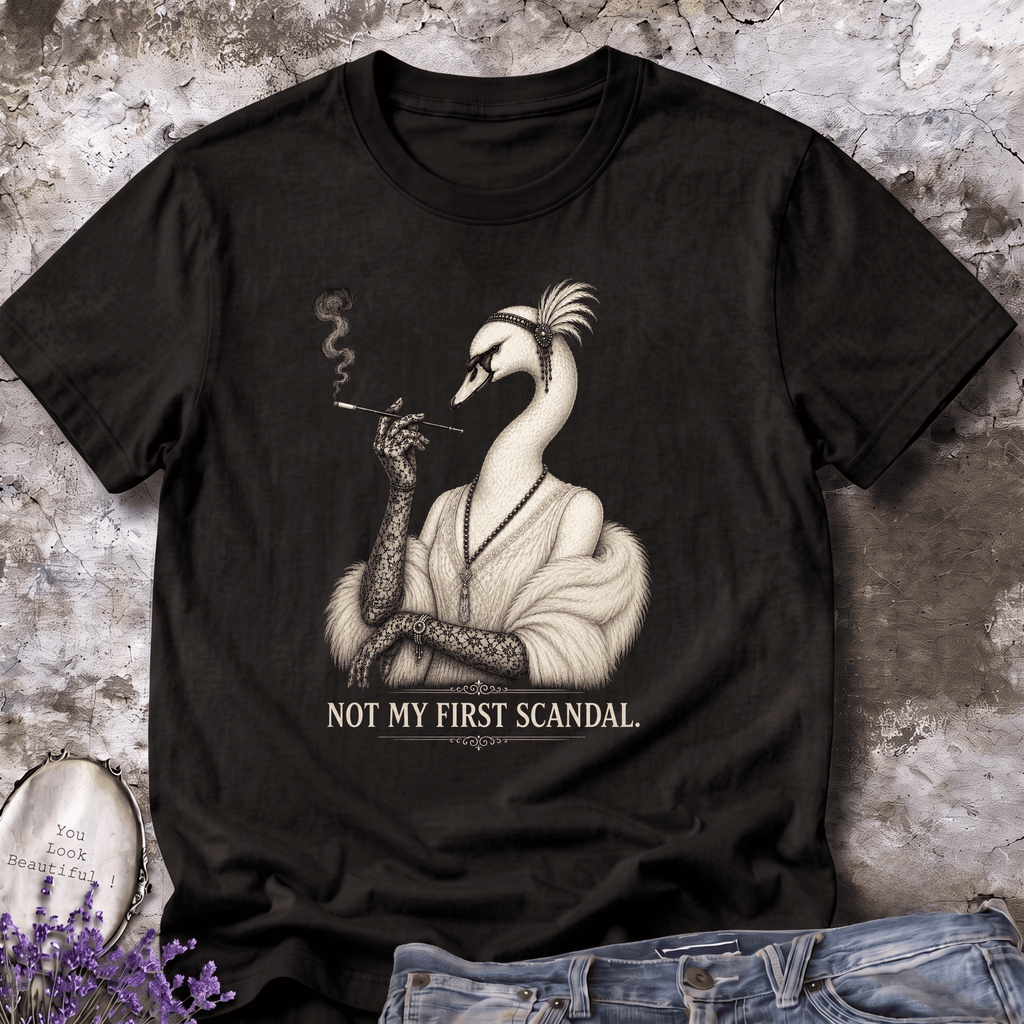 Not My First Scandal Tee | Swan Collection