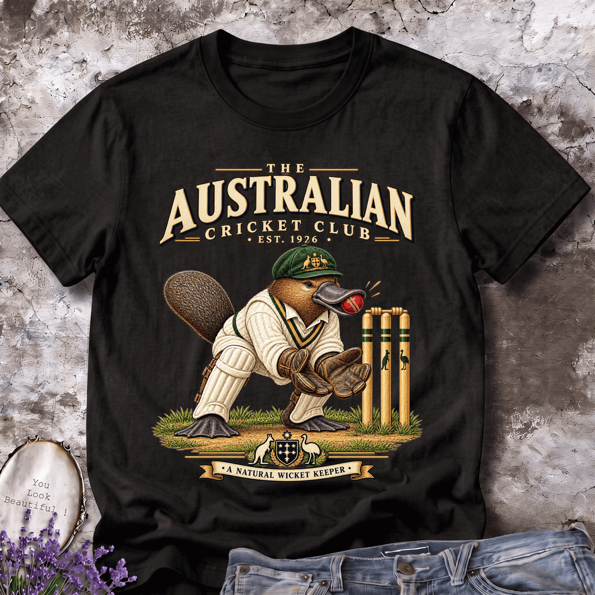 Australian Cricket Club Platypus Tee – Est. 1926