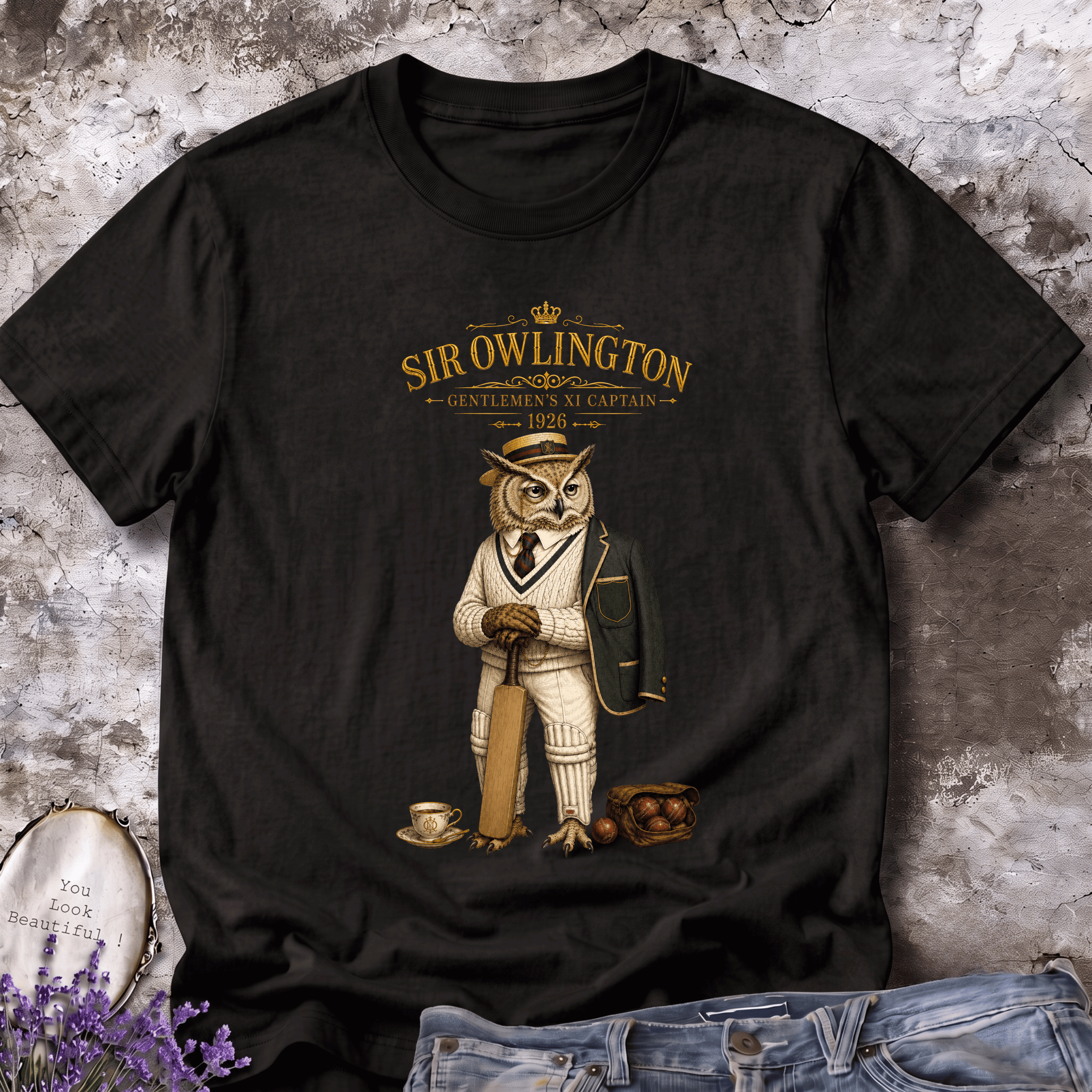 Sir Owlington – Gentlemen's XI Captain Tee