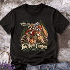 Two Happy Campers Raccoon Tee