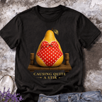 Causing Quite a Stir – Funny Pear Graphic Tee