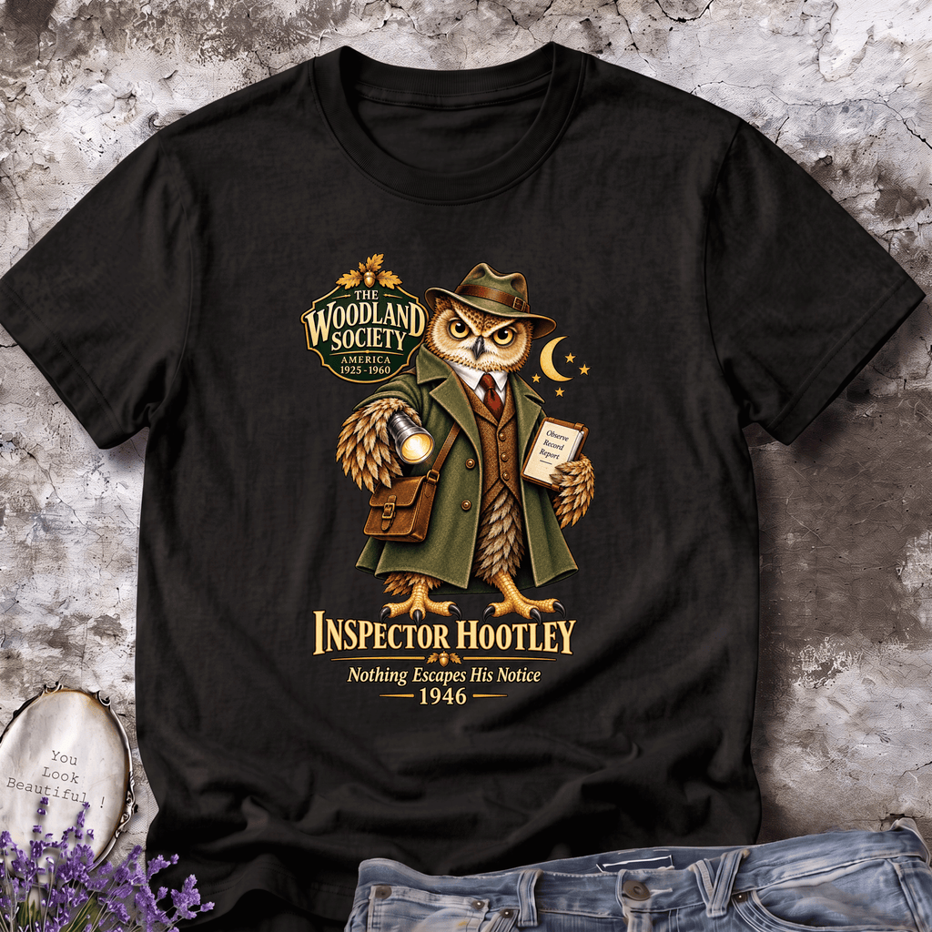Inspector Hootley Owl Tee