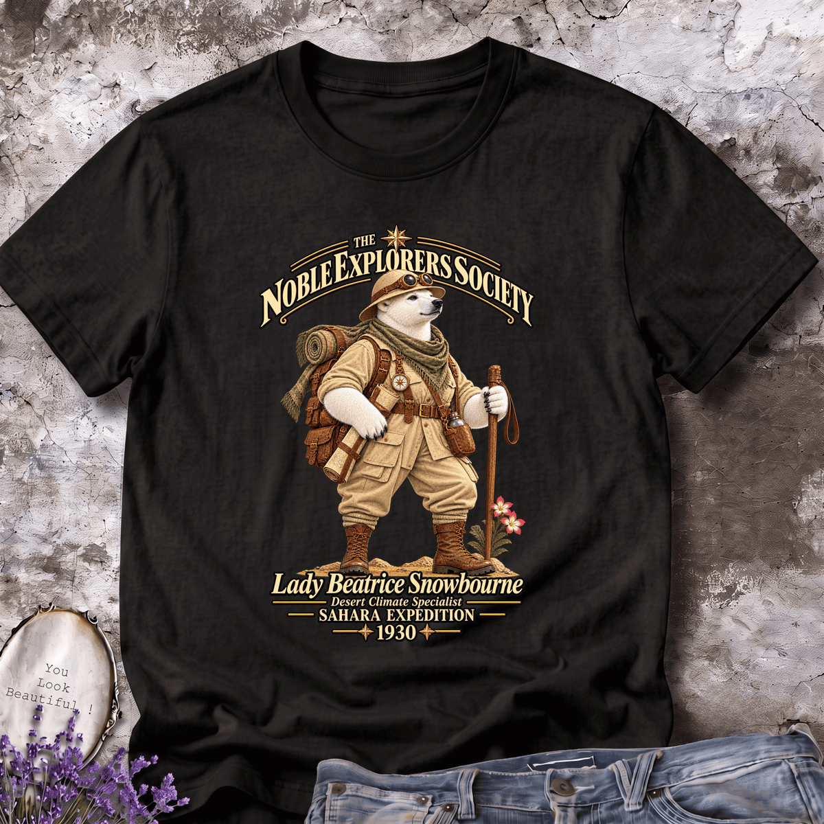 Lady Beatrice Snowbourne – Sahara Expedition Tee