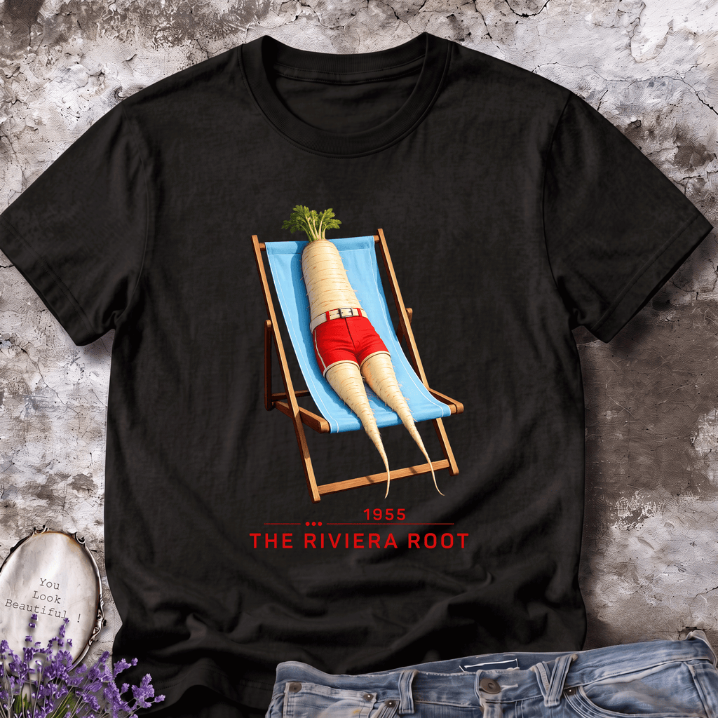 The Riviera Root – Vintage French Riviera Vegetable Graphic Tee