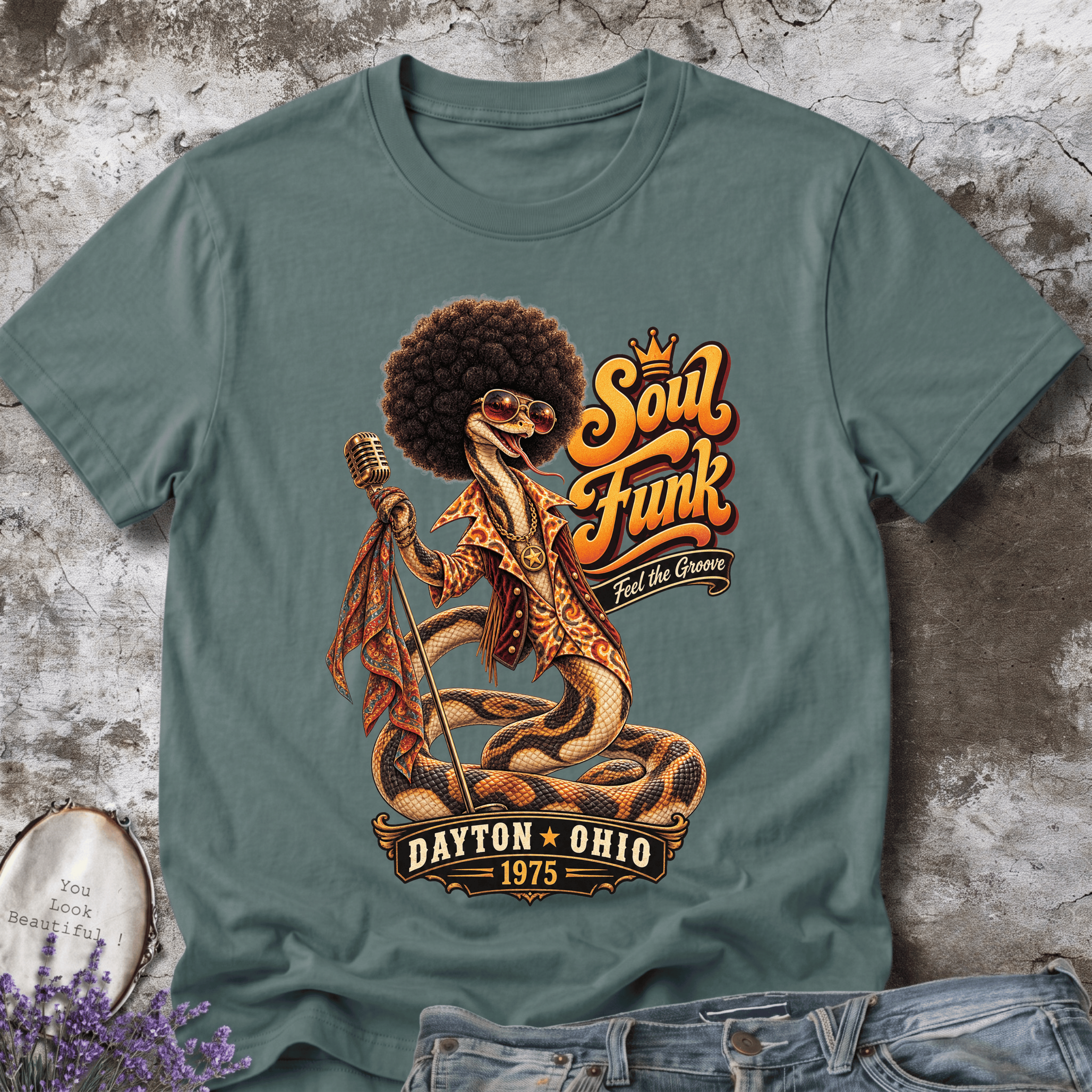 Soul Funk Snake – 1975 Groove Tee