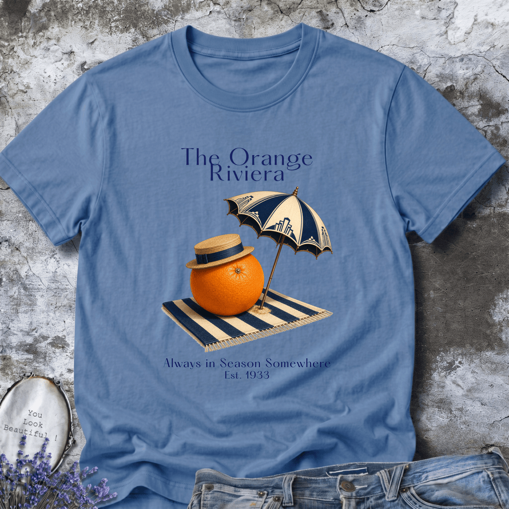 The Orange Riviera Tee