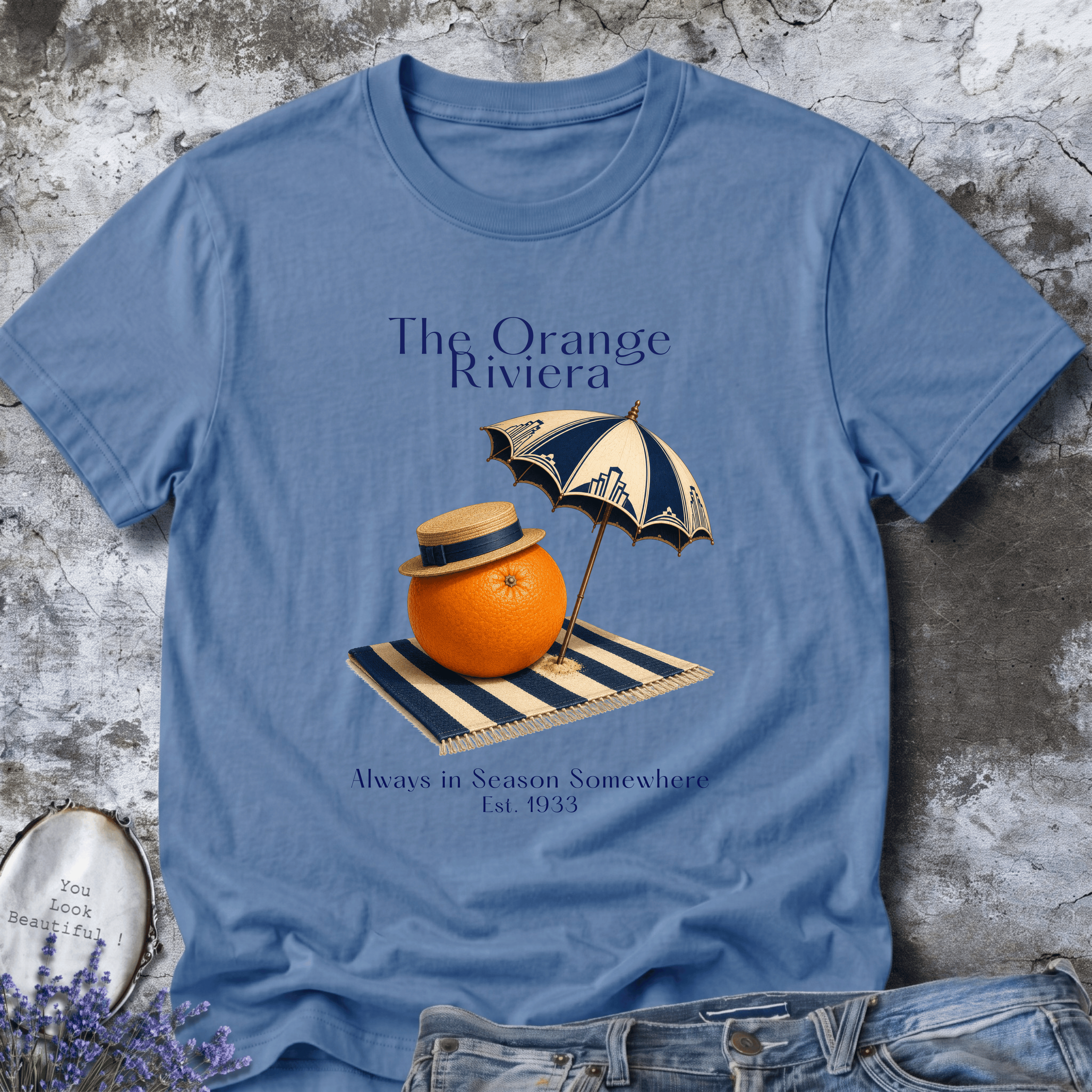 The Orange Riviera Tee
