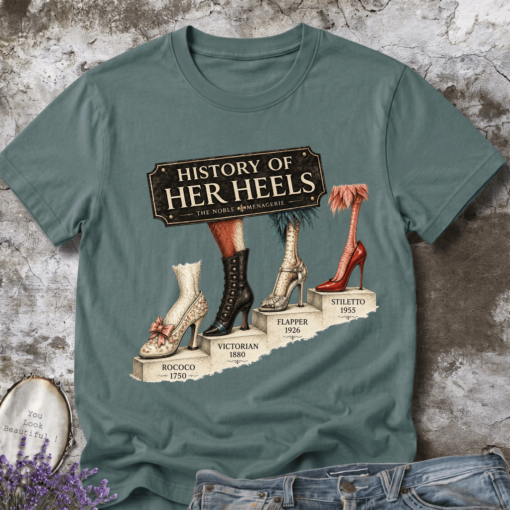 History of Heels Her Heels Tee
