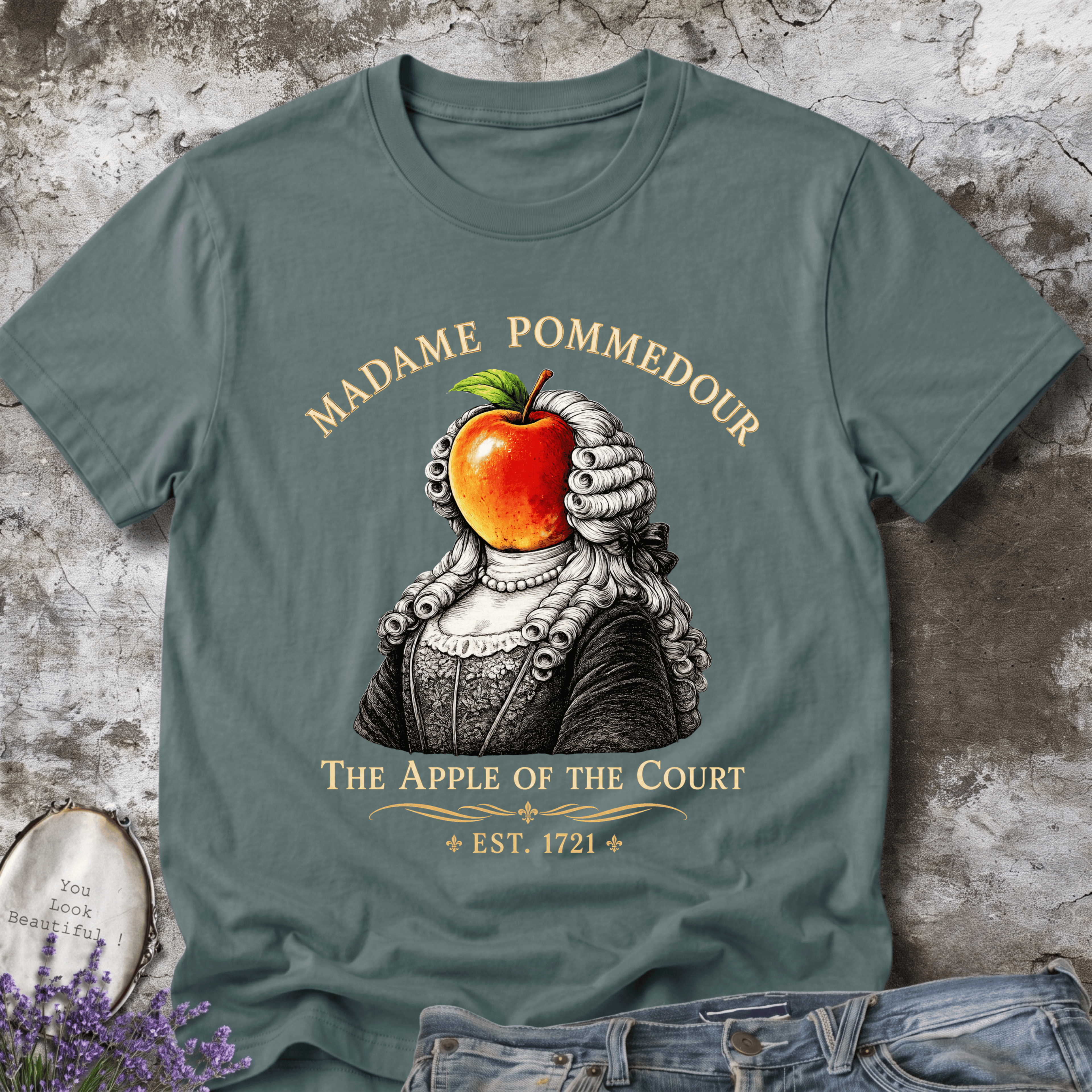 Madame Pommedour Tee | The Apple of the Court | Est. 1721