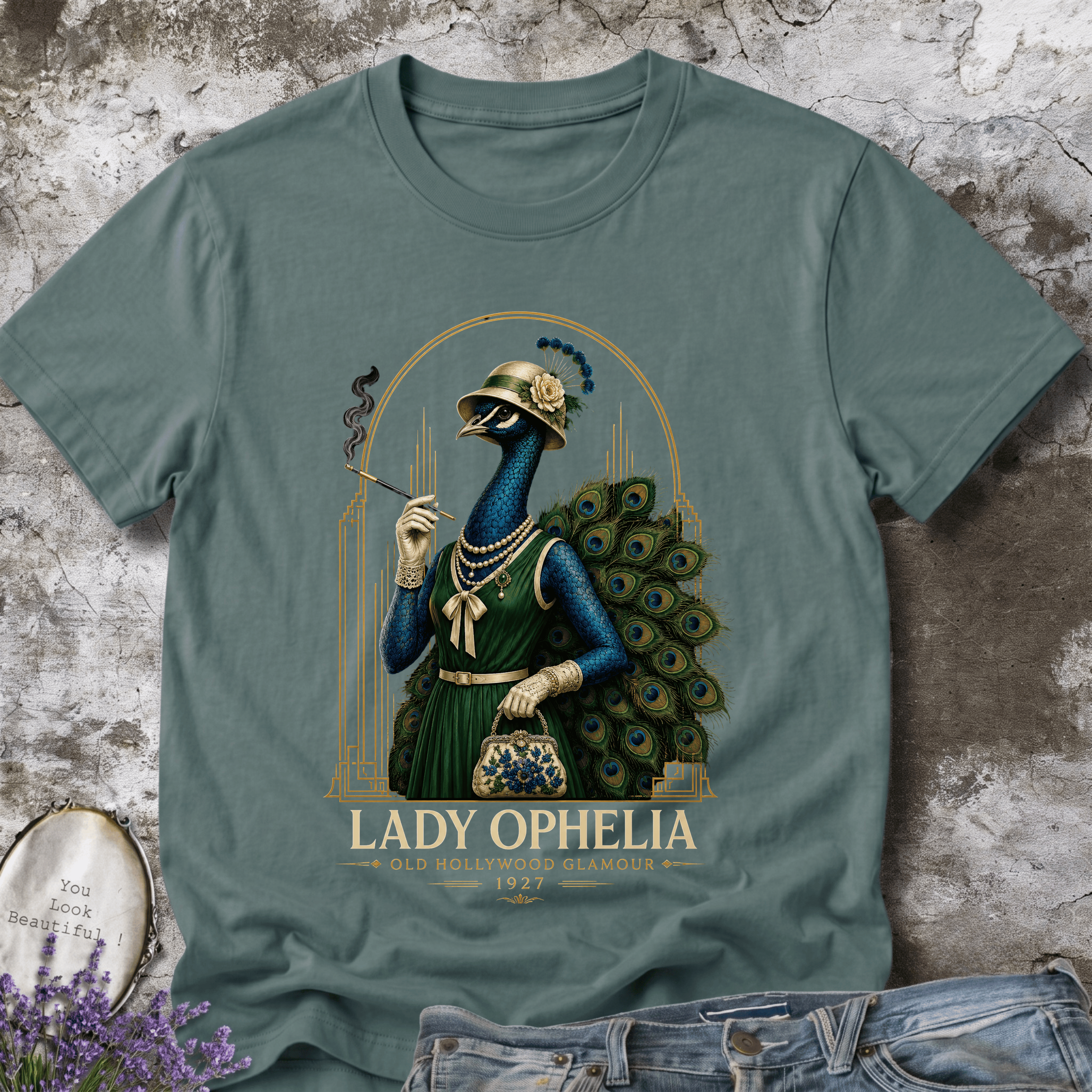 Lady Ophelia Noir Tee
