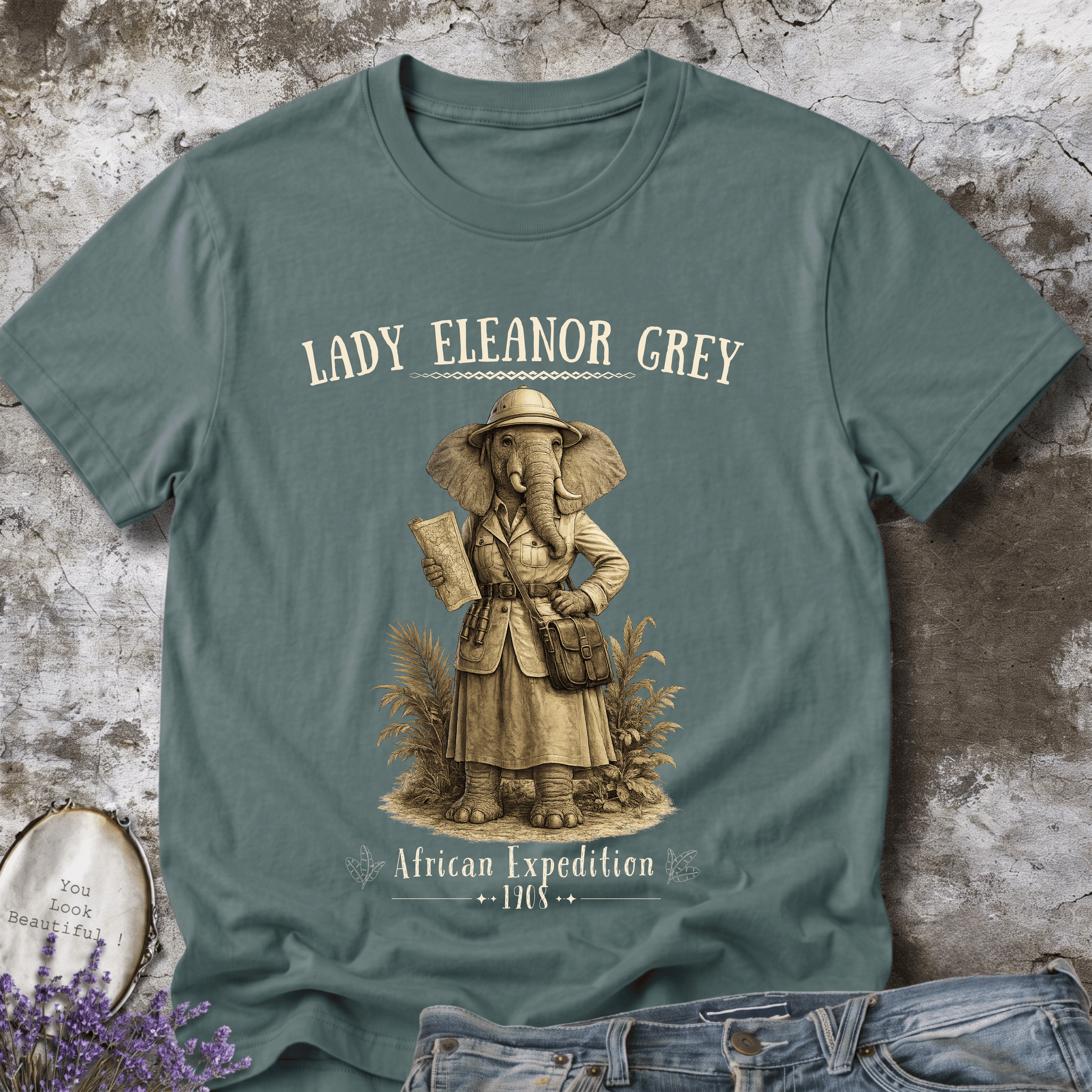 Lady Eleanor Grey - African Expedition 1908 Tee