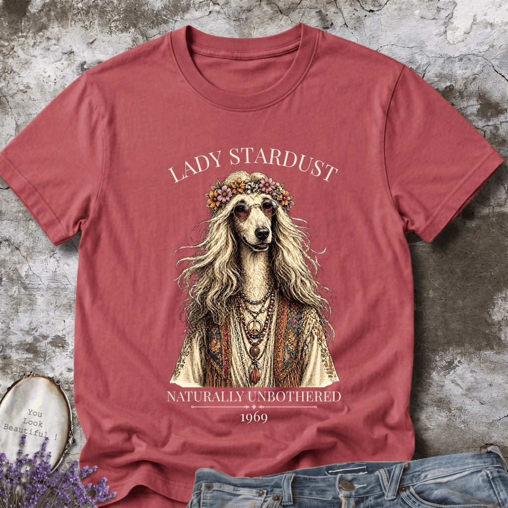 Boho Afghan Hound T-Shirt – Lady Stardust Graphic Tee