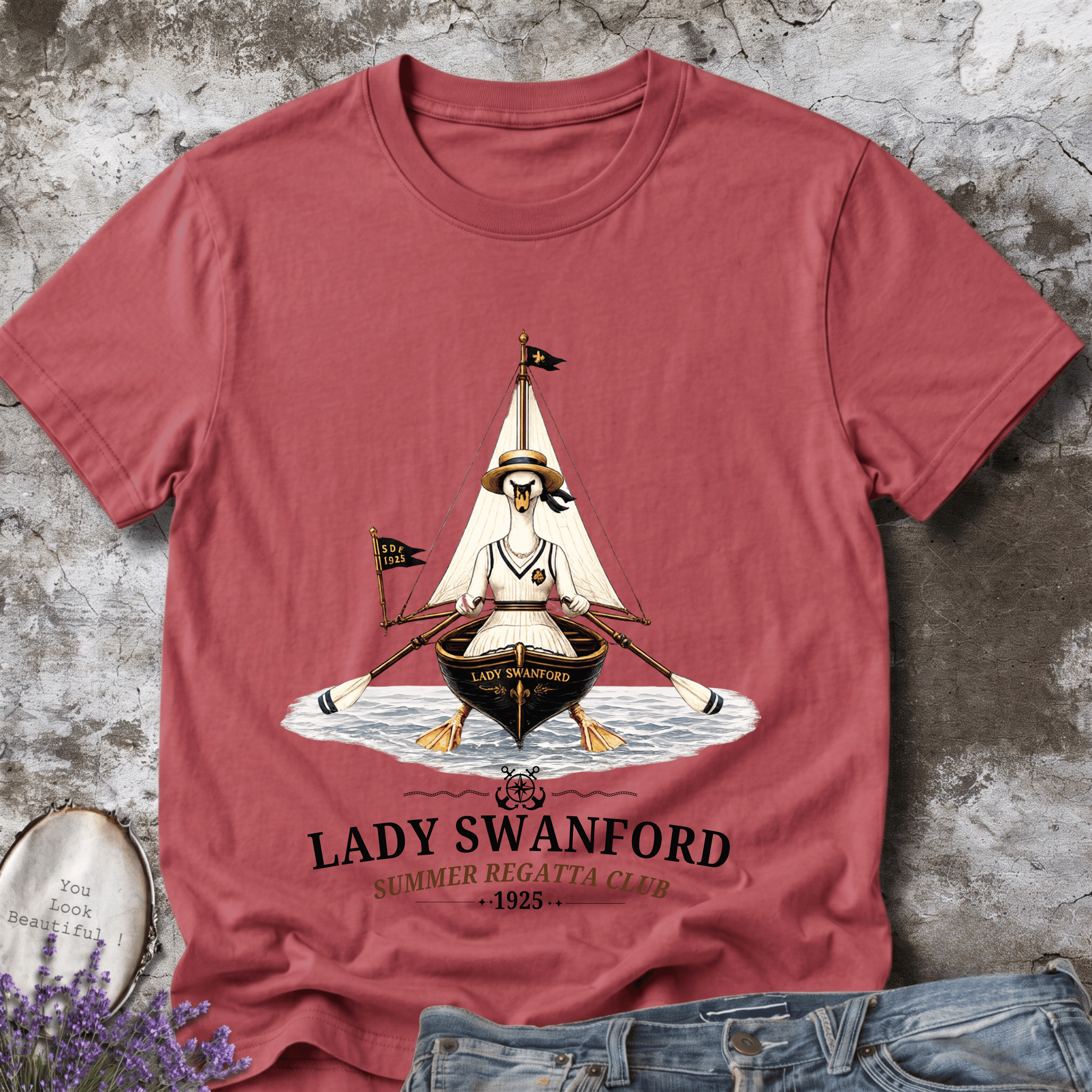 Lady Swanford Tee | Summer Regatta Club 1925